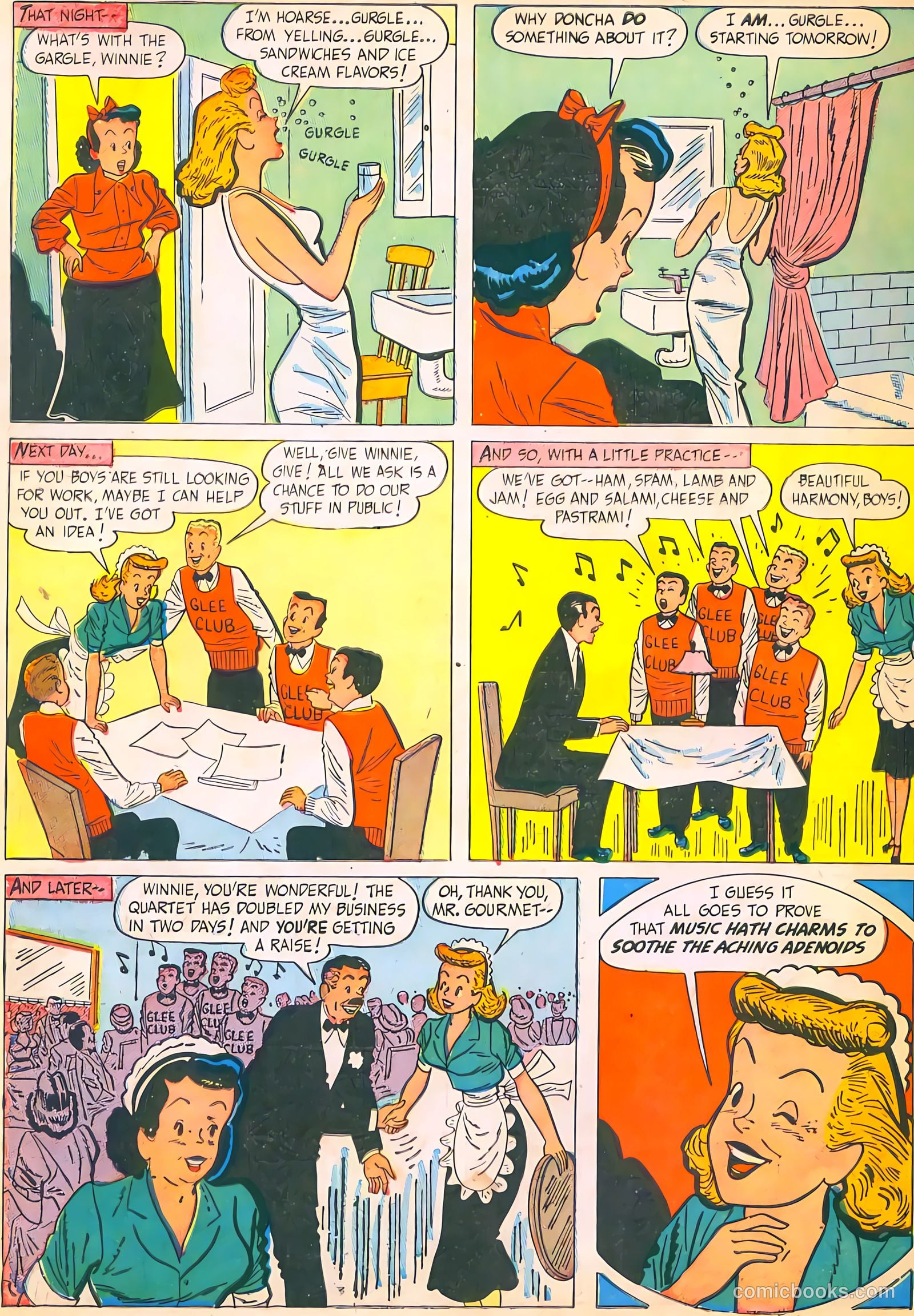 Humphrey Comics #5 (1949) — page 44 of 52