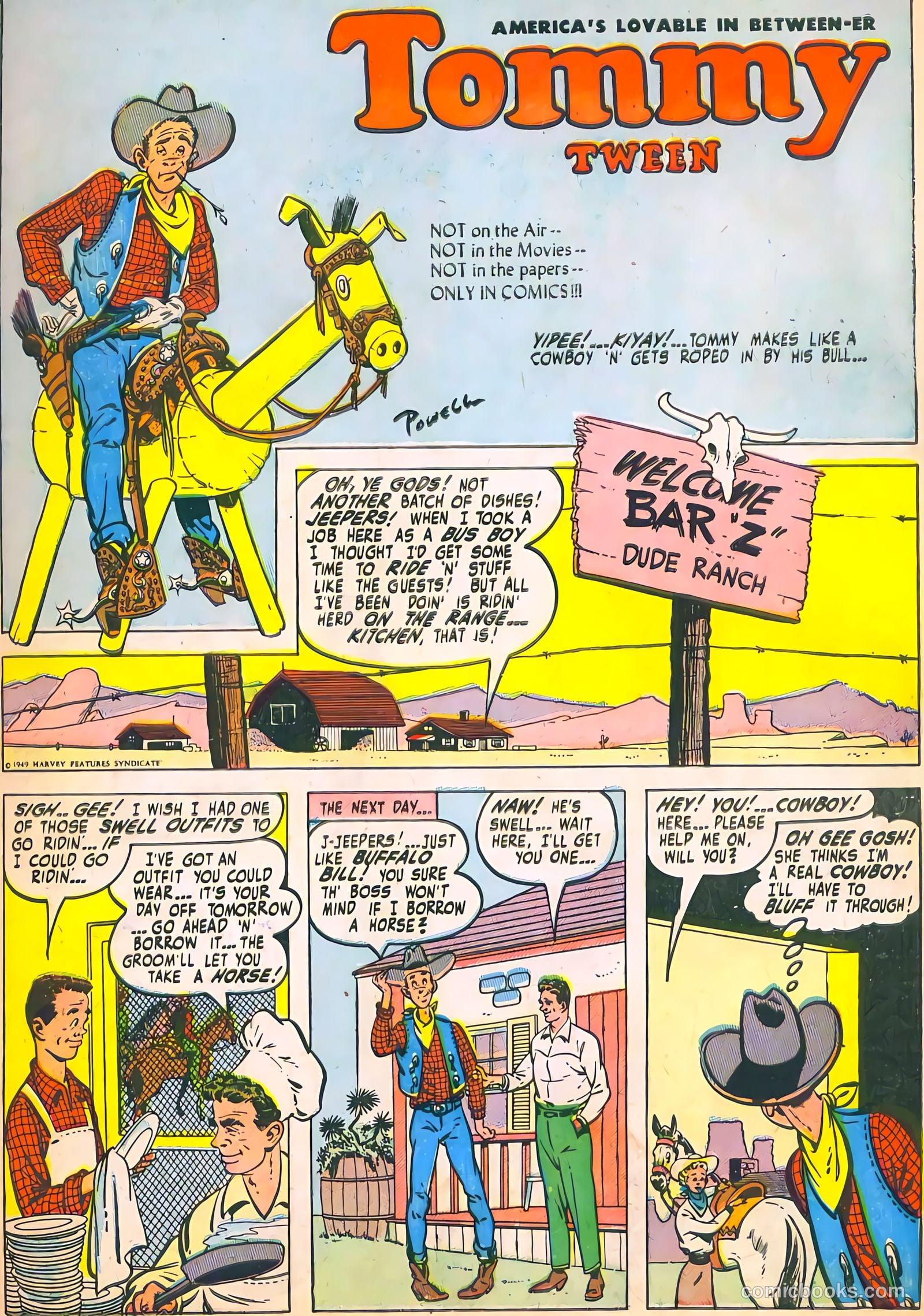 Humphrey Comics #5 (1949) — page 45 of 52