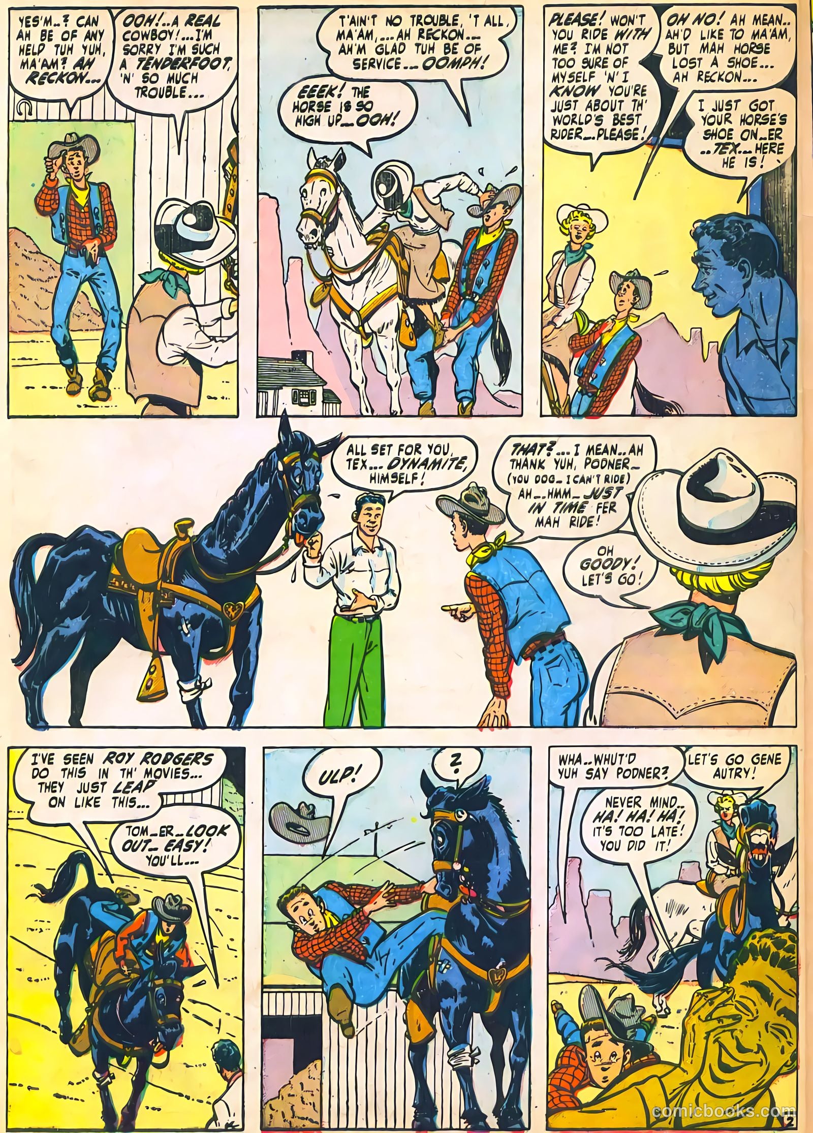 Humphrey Comics #5 (1949) — page 46 of 52