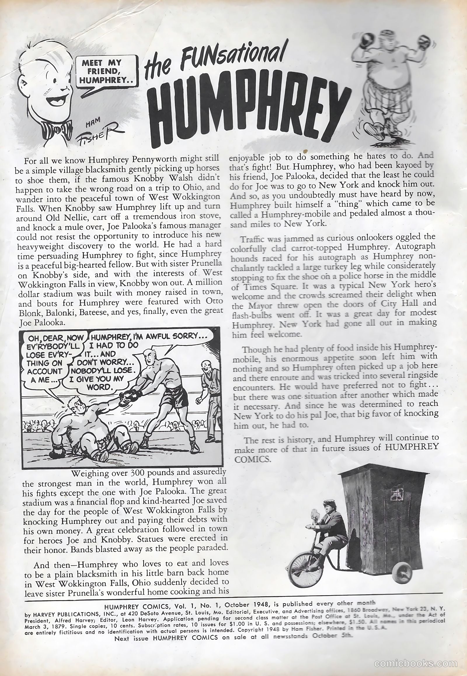 Humphrey Monthly #1 (1948) — page 2 of 52