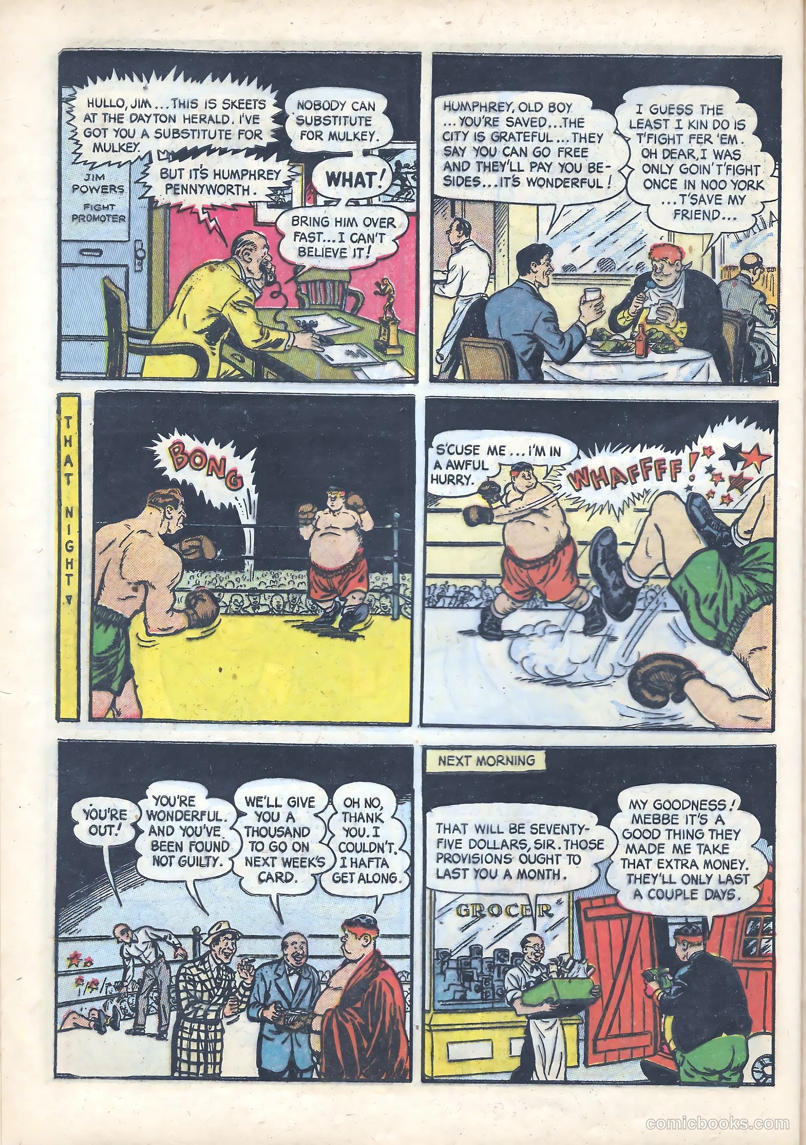 Humphrey Monthly #1 (1948) — page 12 of 52