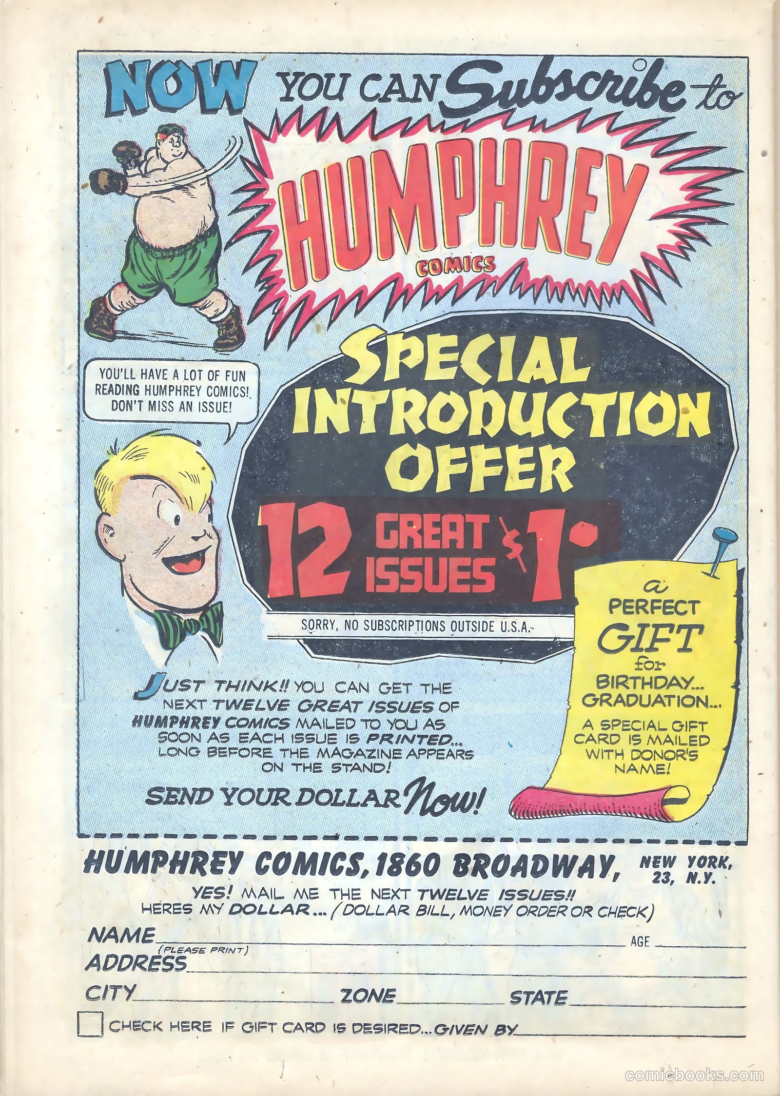 Humphrey Monthly #1 (1948) — page 38 of 52