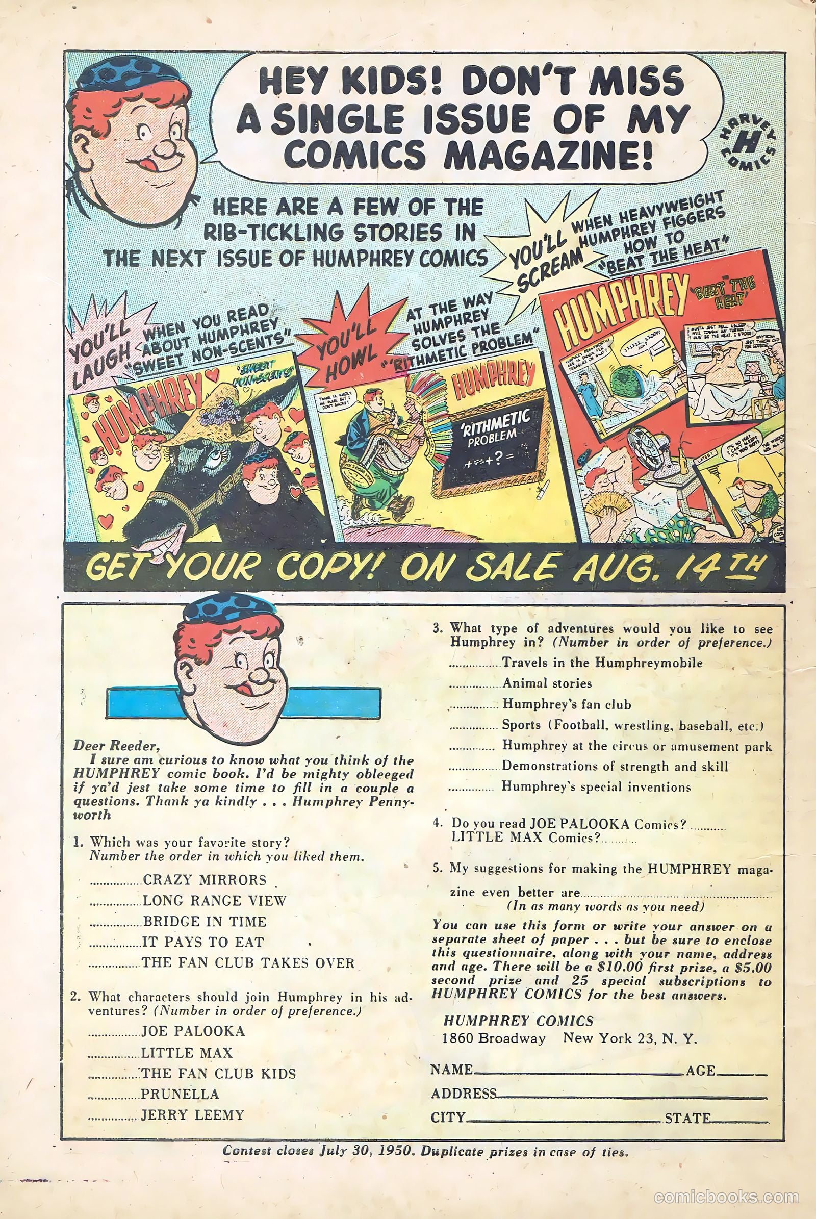 Humphrey Monthly #12 (1953) — page 30 of 36