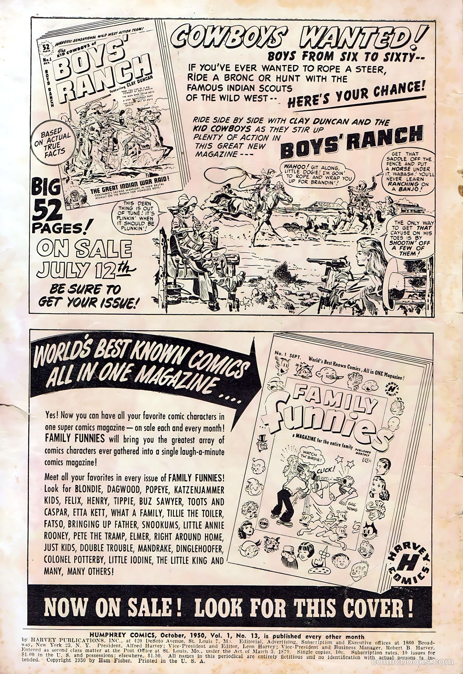 Humphrey Monthly #13 (1953) — page 2 of 36