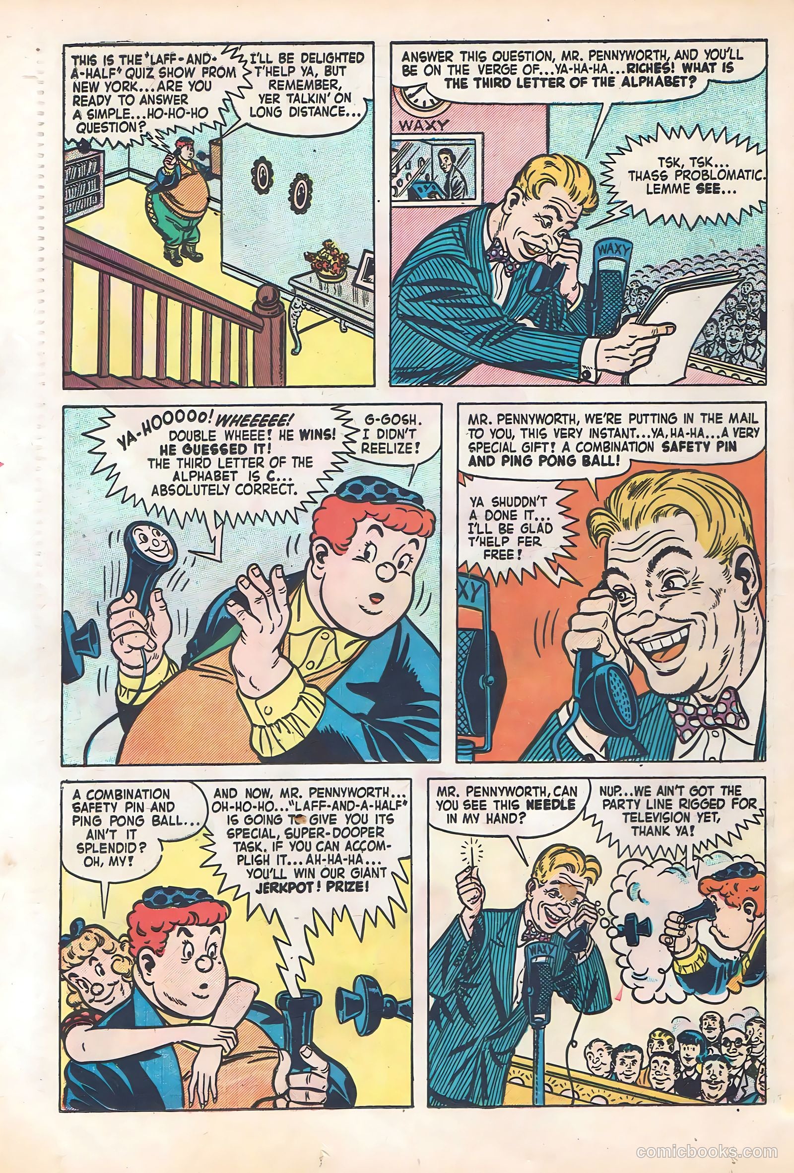 Humphrey Monthly #13 (1953) — page 22 of 36
