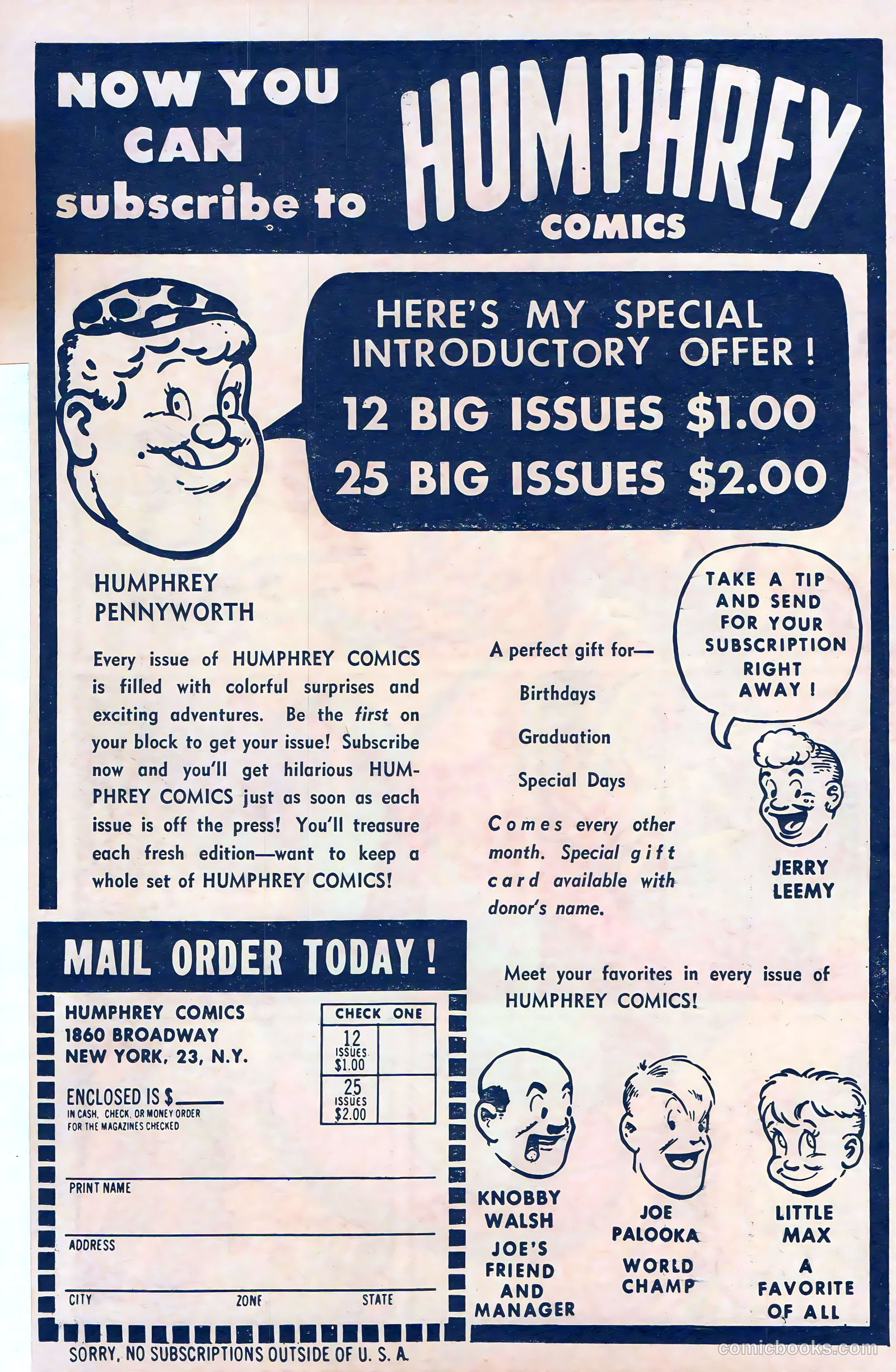 Humphrey Monthly #16 (1953) — page 2 of 36