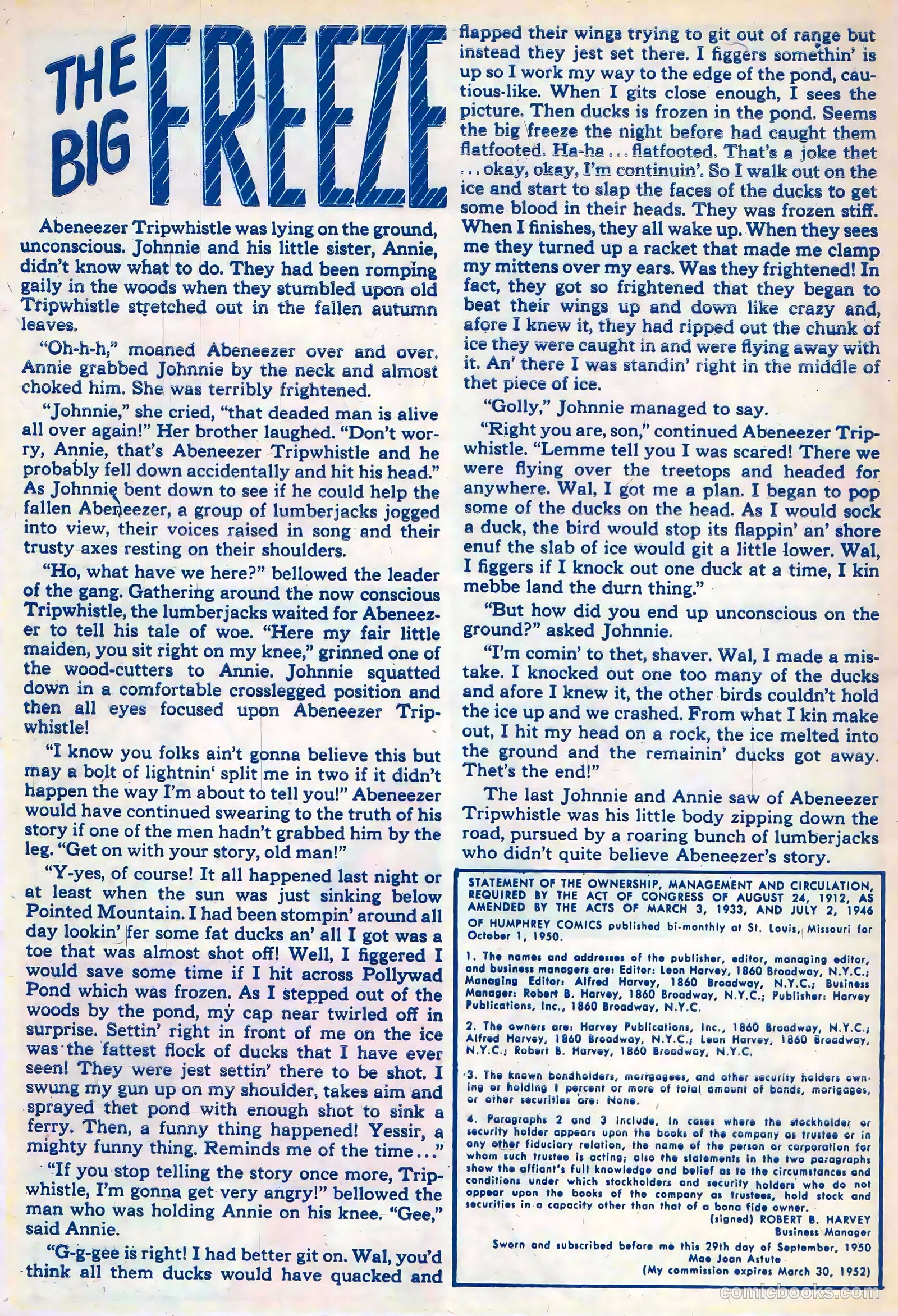 Humphrey Monthly #16 (1953) — page 28 of 36
