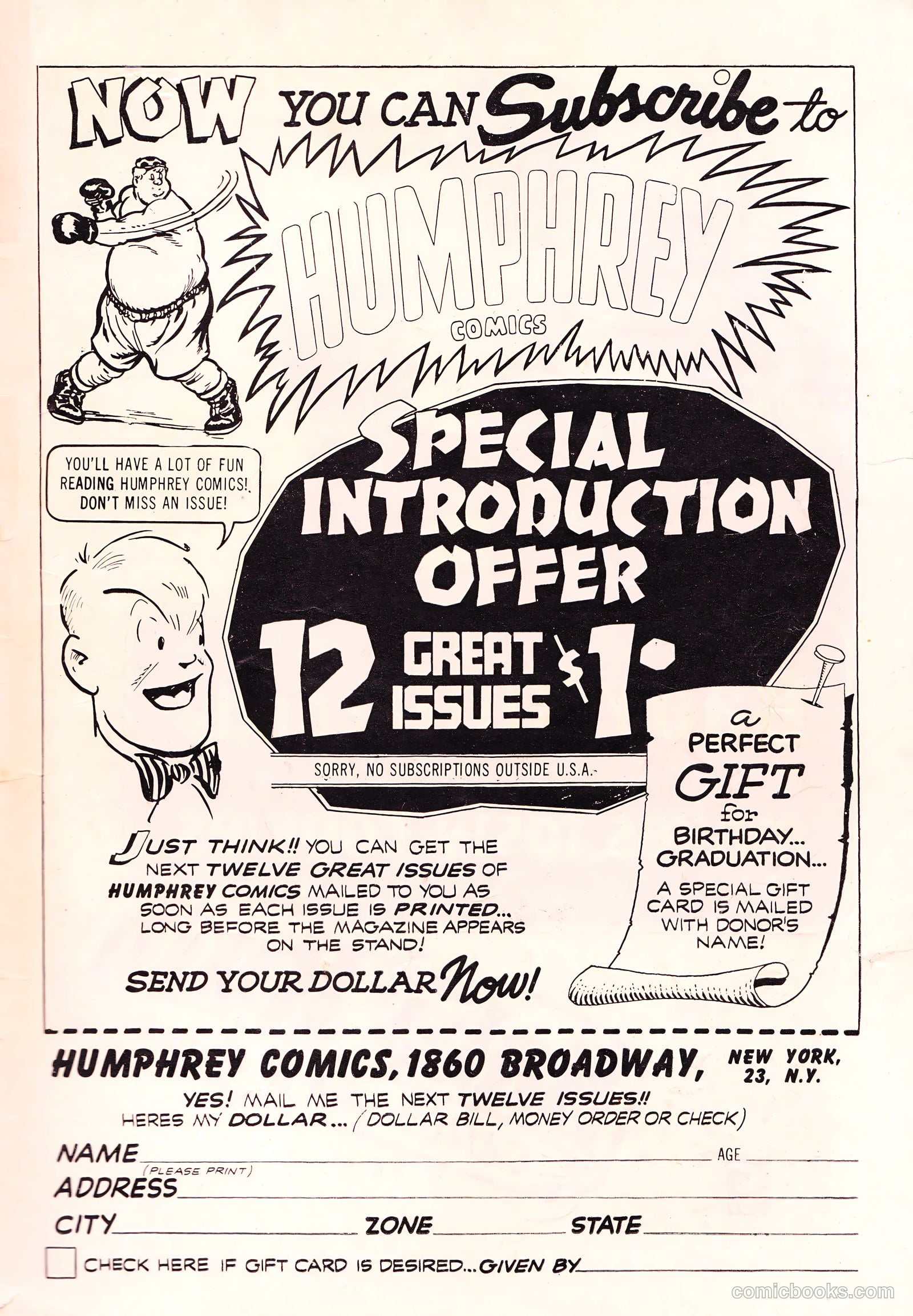 Humphrey Monthly #2 (1948) — page 51 of 52
