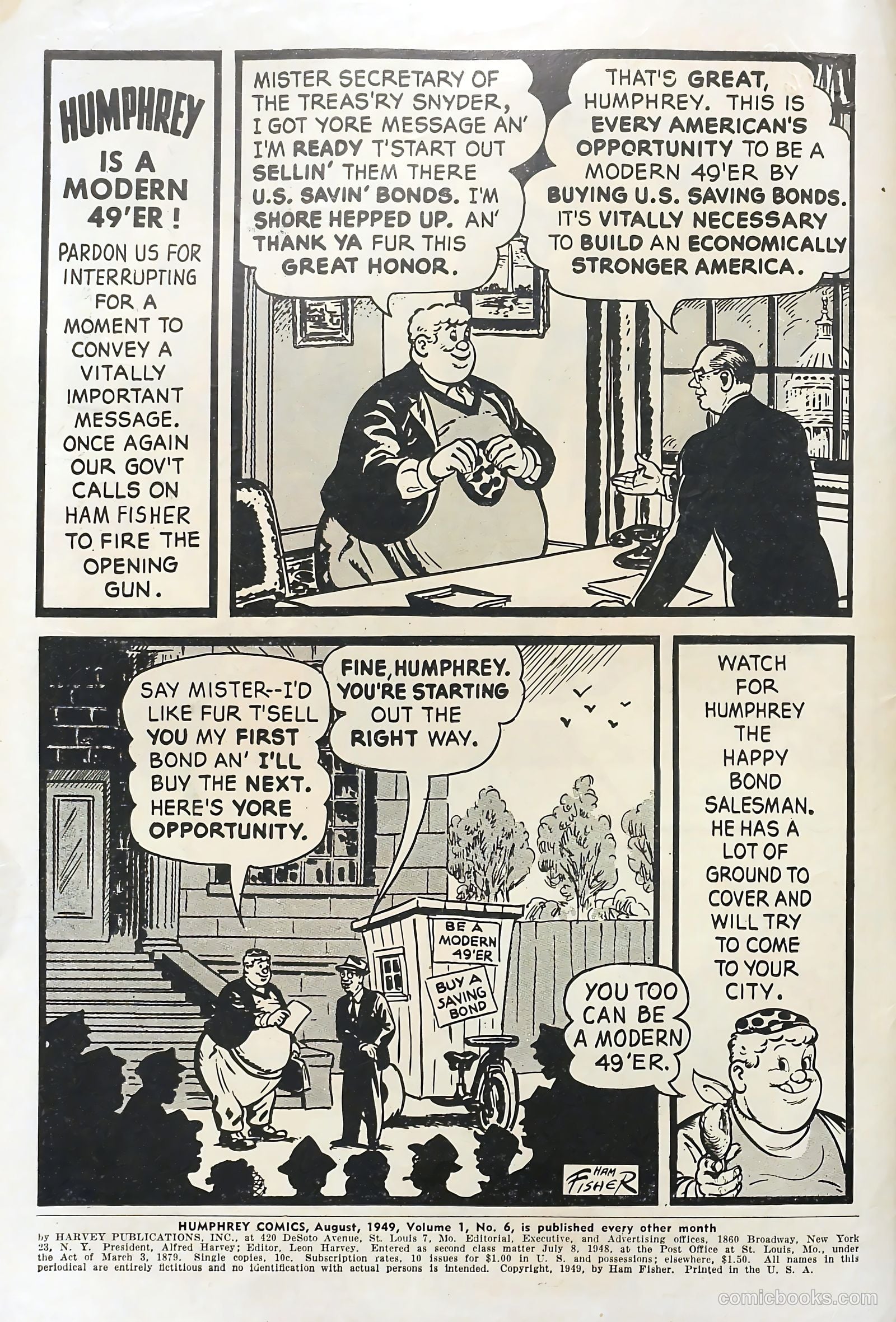 Humphrey Monthly #6 (1953) — page 2 of 36