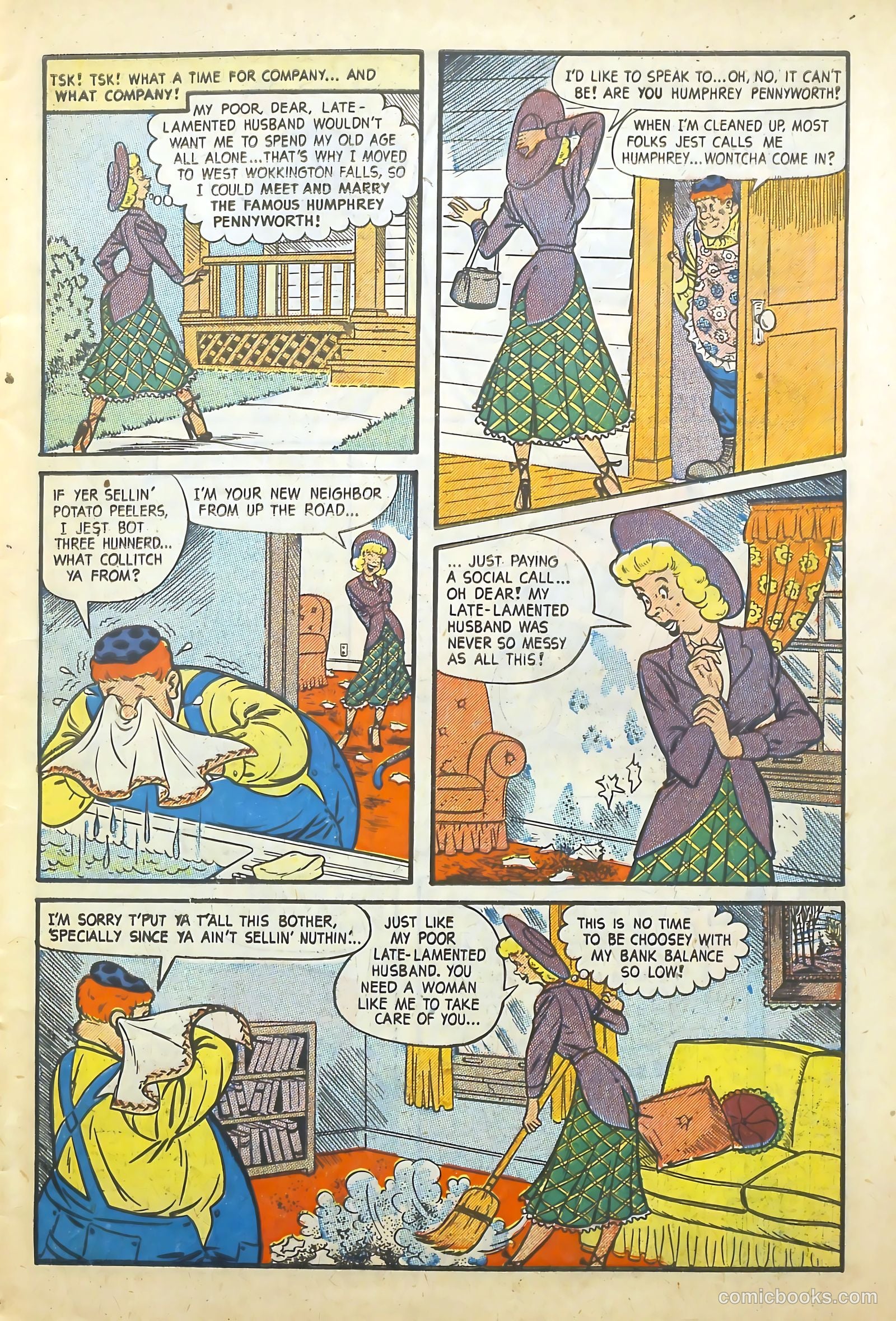 Humphrey Monthly #6 (1953) — page 7 of 36