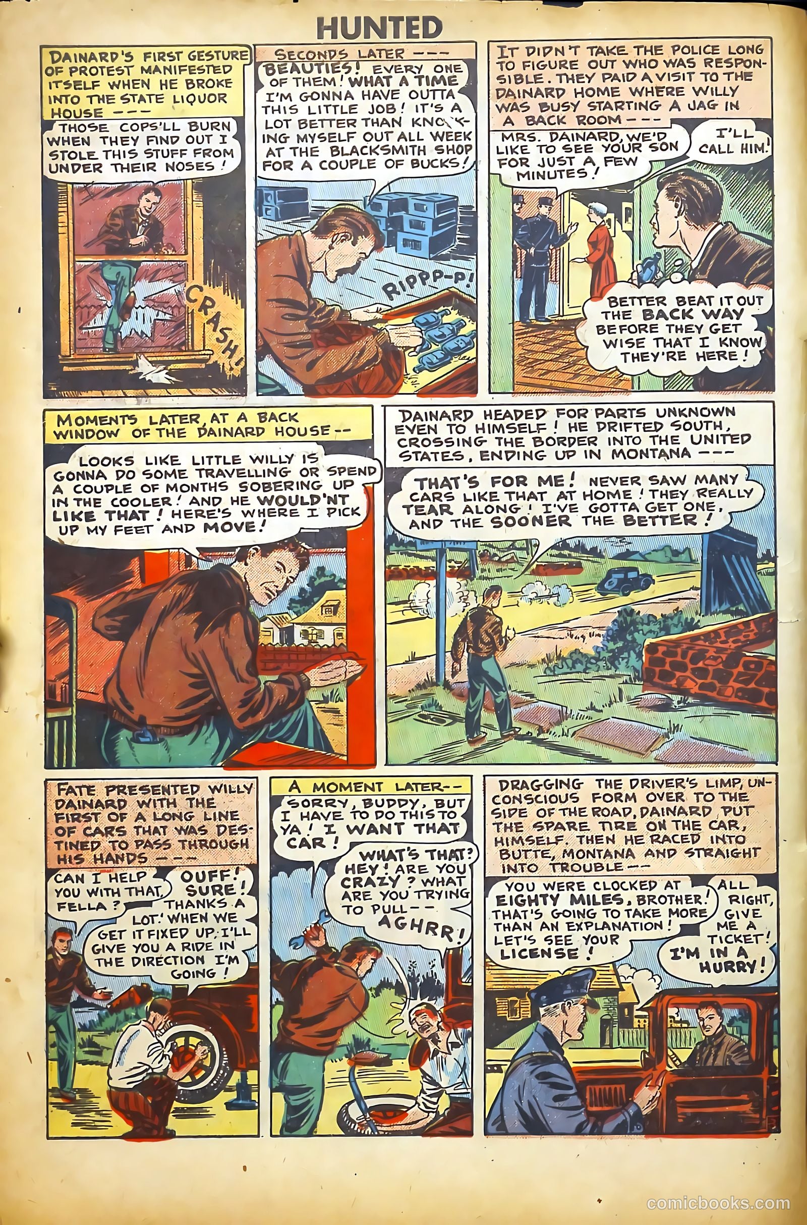 Hunted #2 (1950) — page 4 of 36