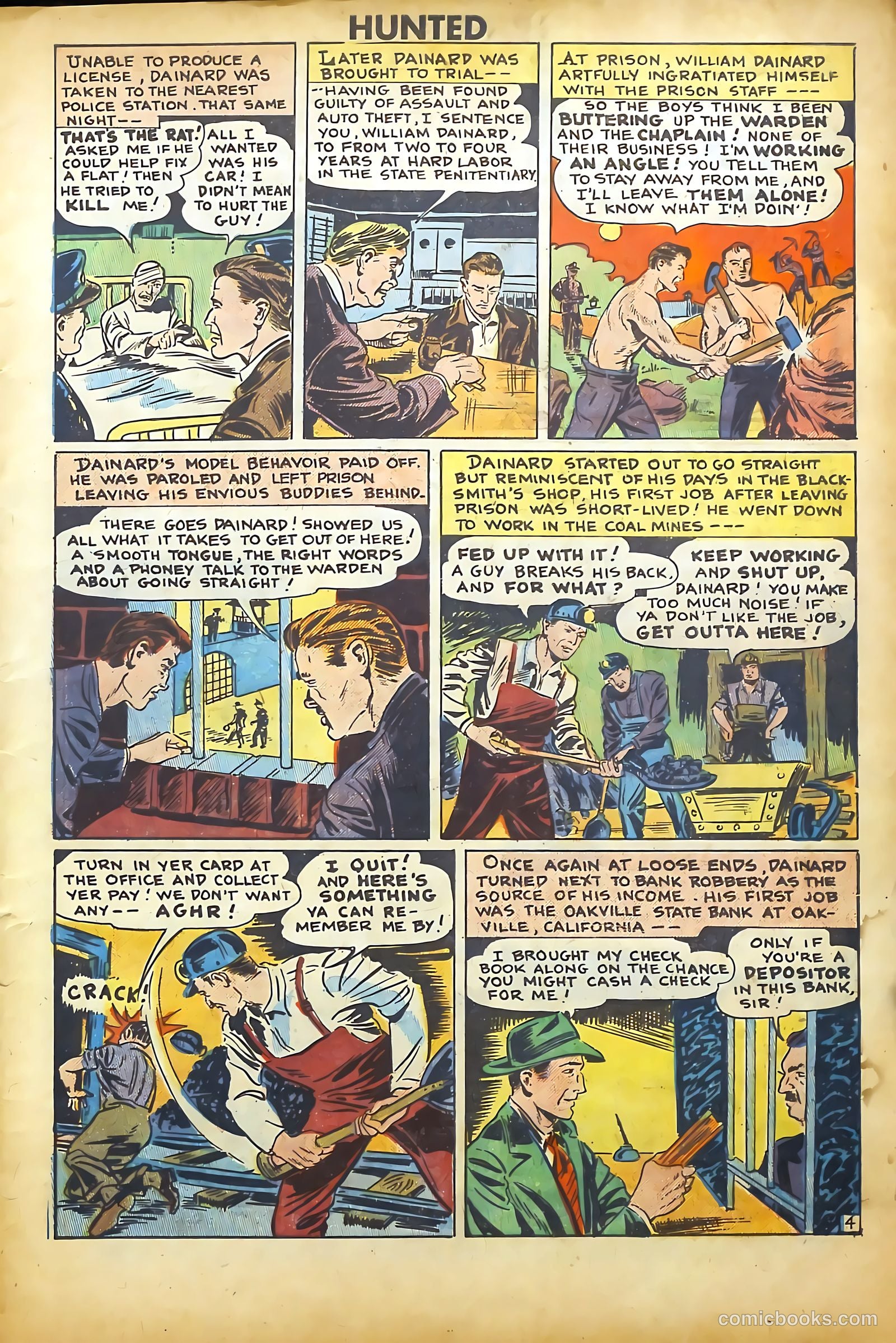 Hunted #2 (1950) — page 5 of 36