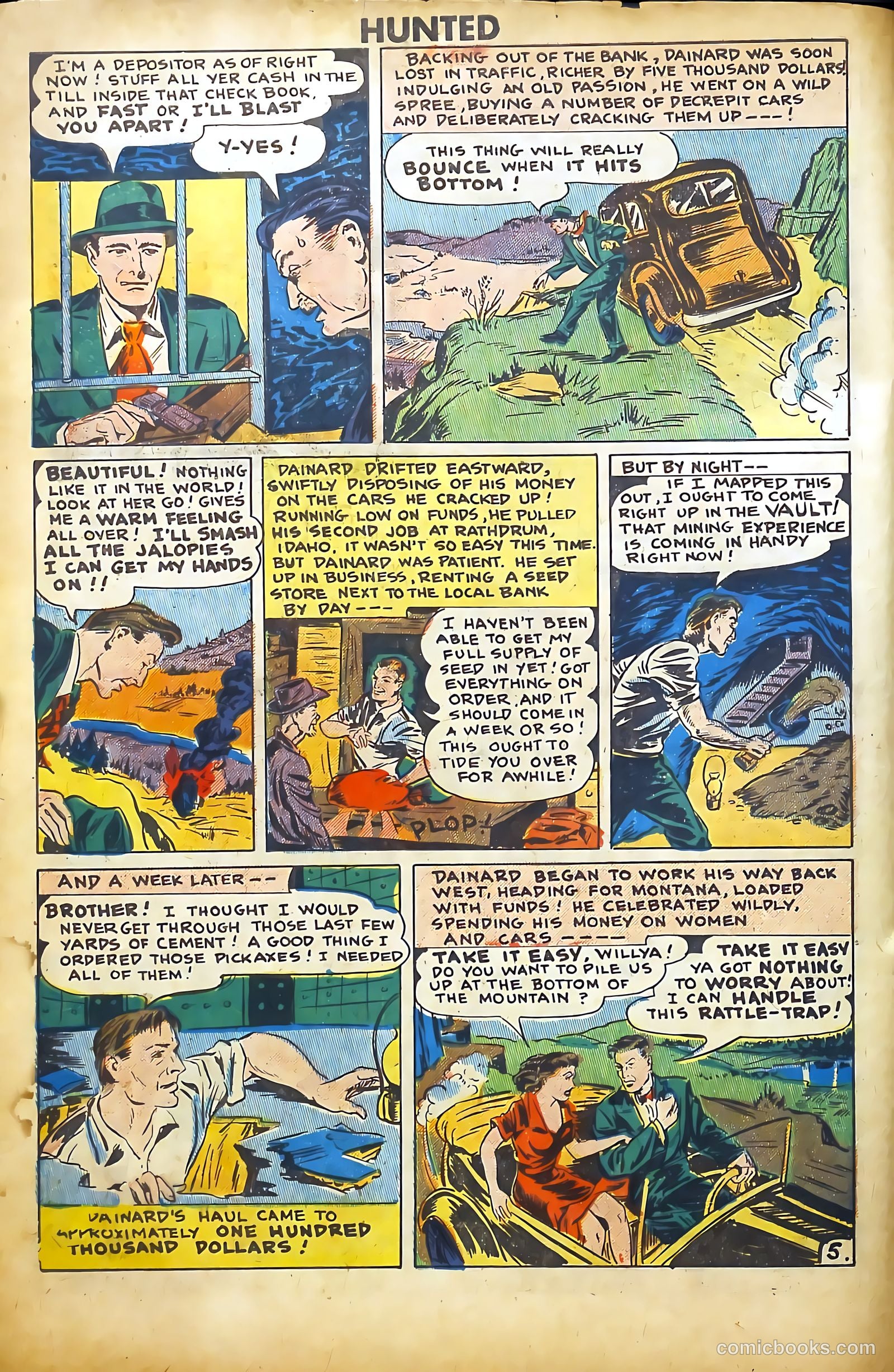 Hunted #2 (1950) — page 6 of 36