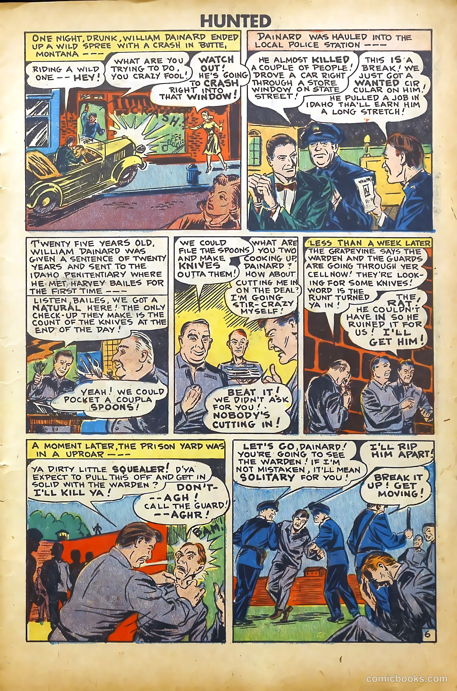 Hunted #2 (1950) — page 7 of 36