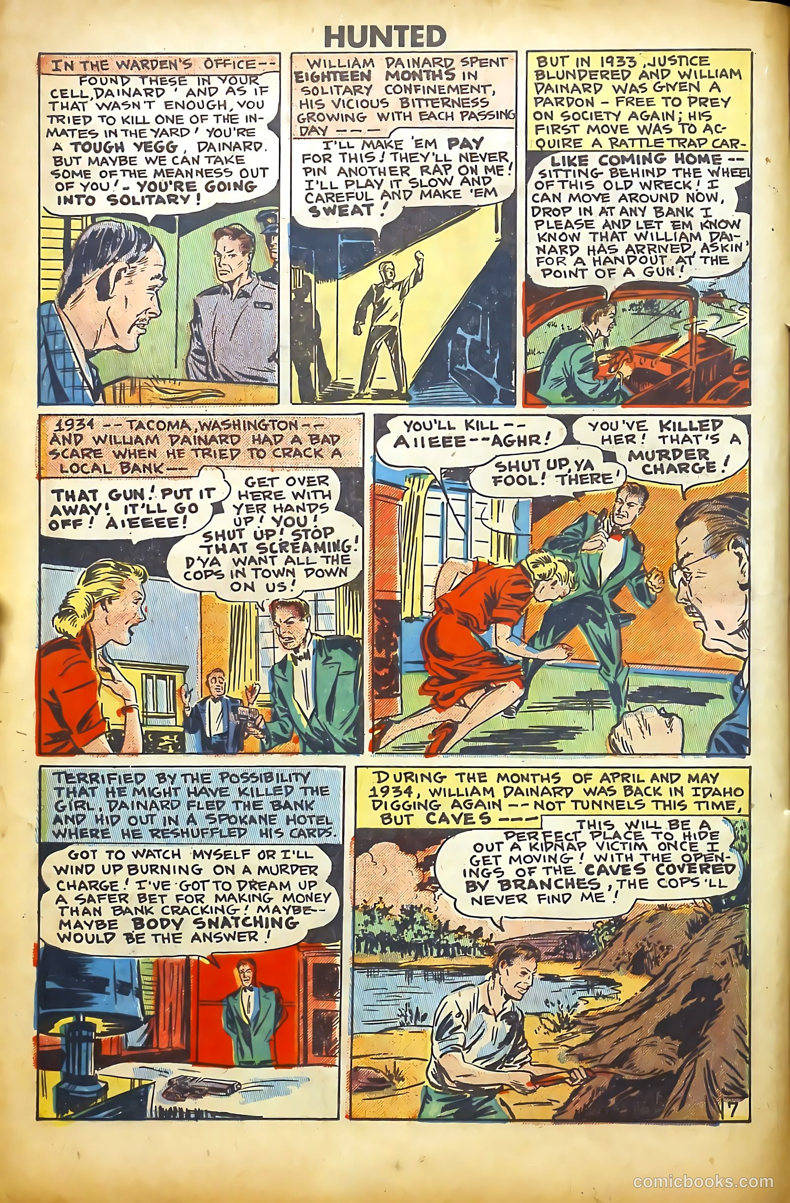 Hunted #2 (1950) — page 8 of 36