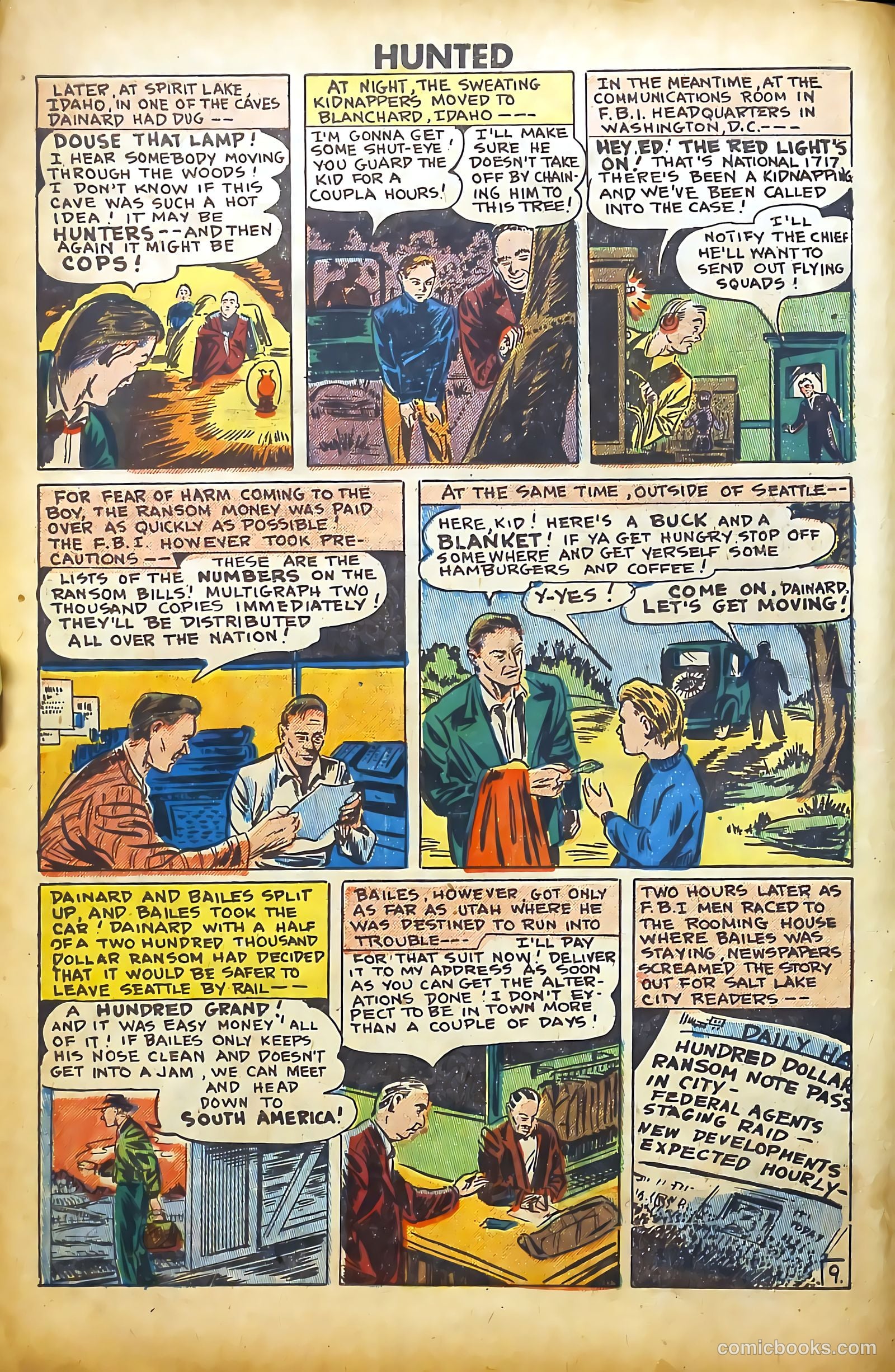 Hunted #2 (1950) — page 10 of 36