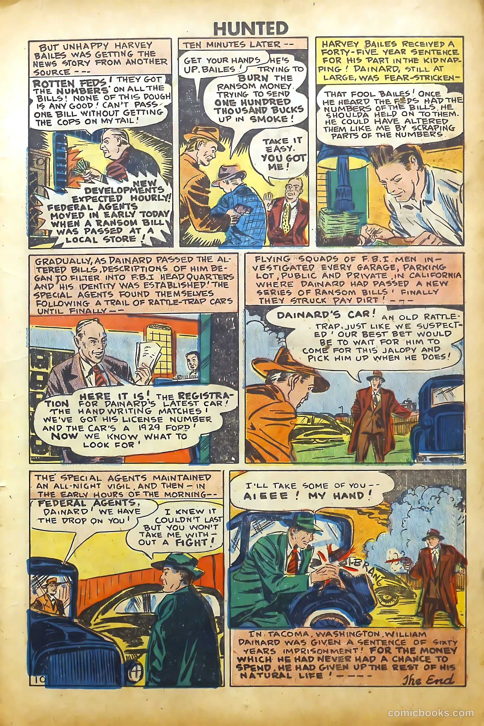 Hunted #2 (1950) — page 11 of 36