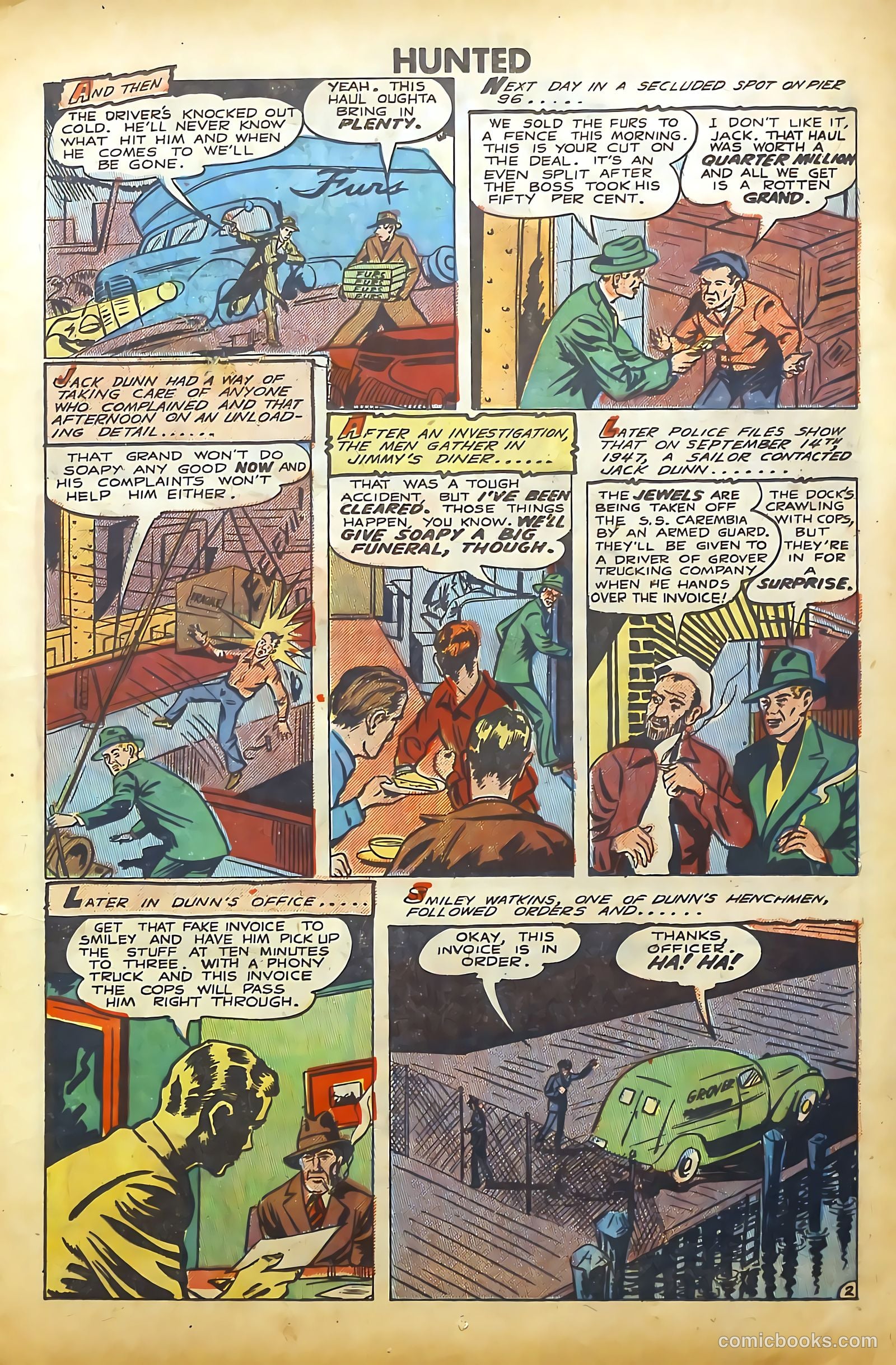 Hunted #2 (1950) — page 13 of 36
