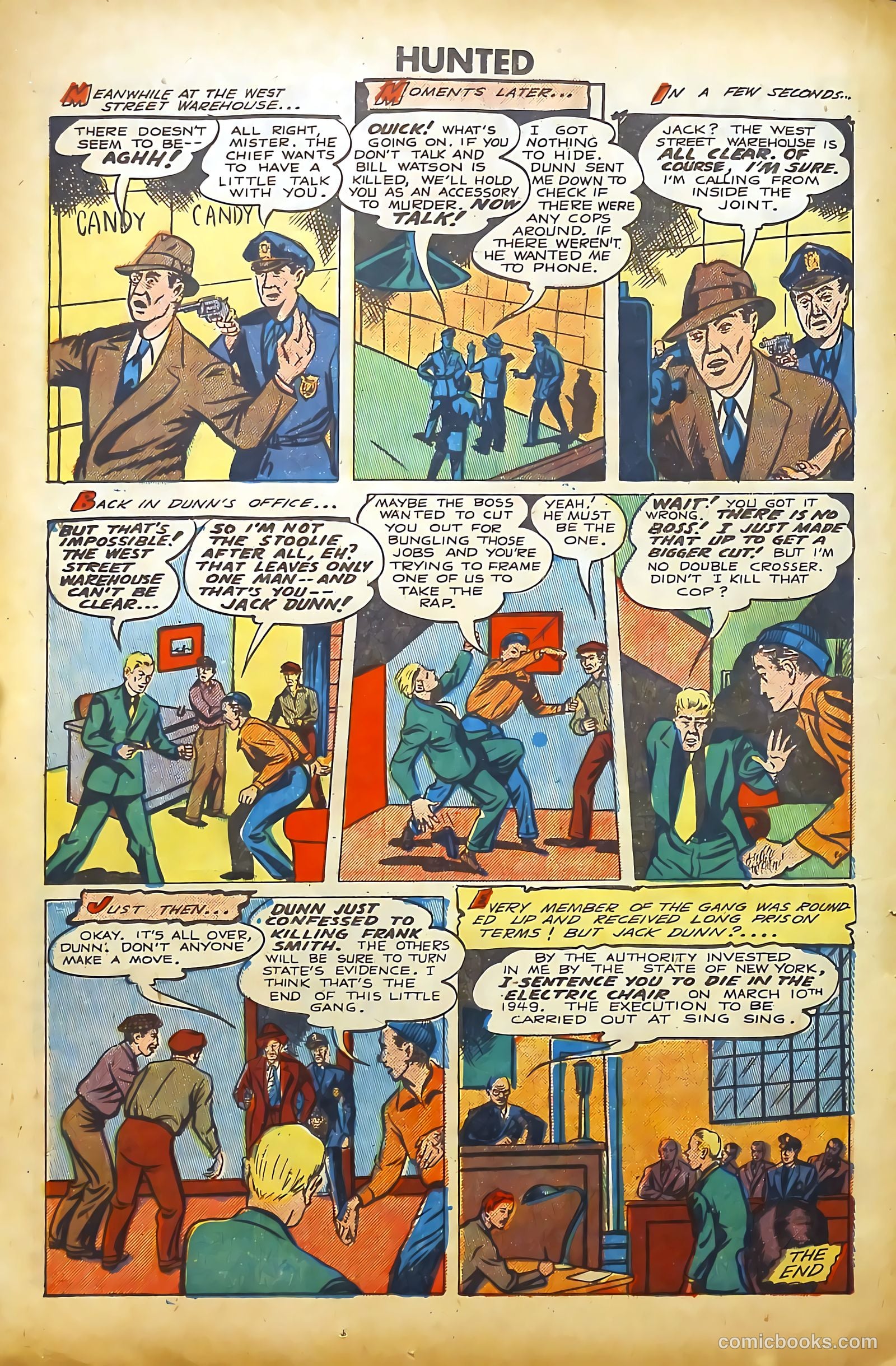 Hunted #2 (1950) — page 20 of 36