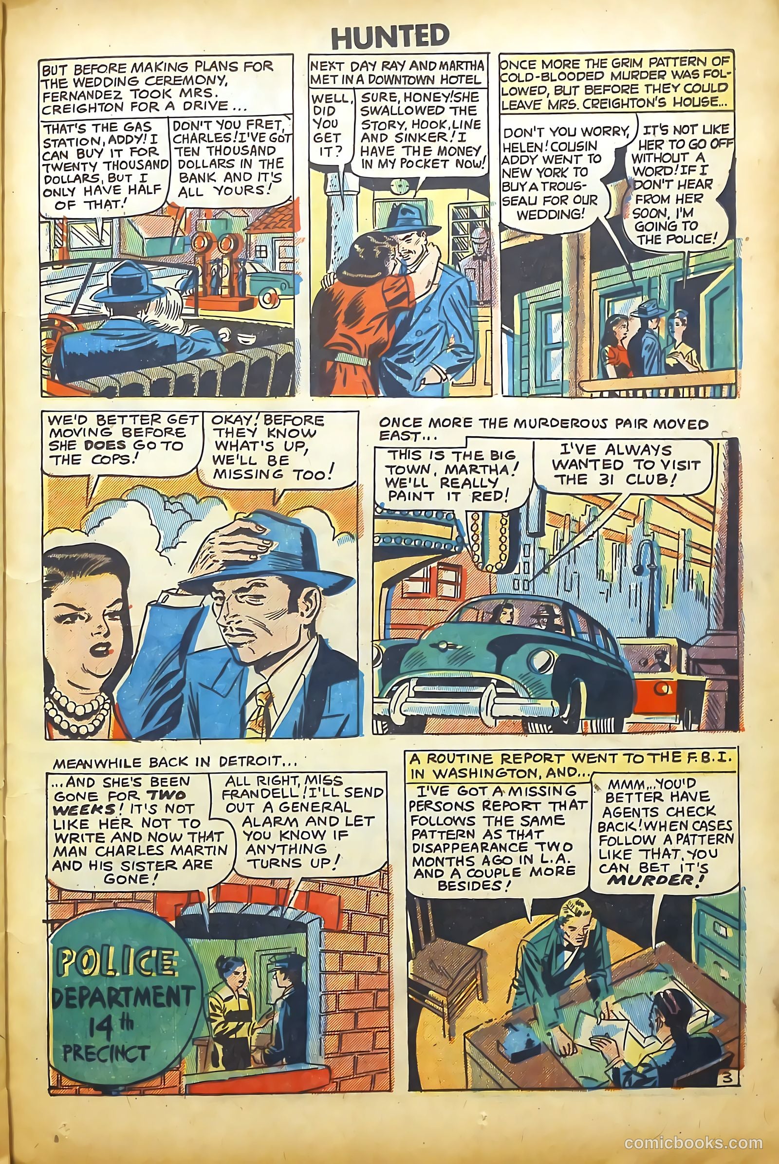 Hunted #2 (1950) — page 25 of 36