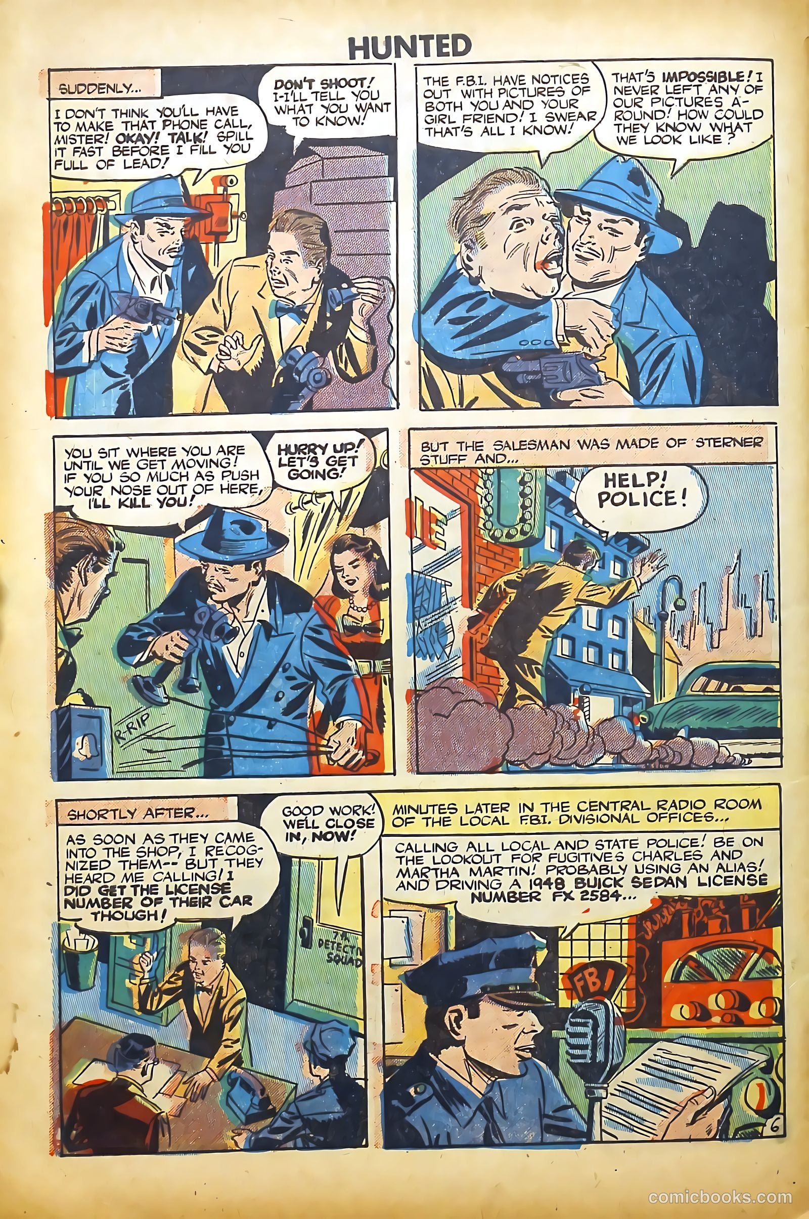 Hunted #2 (1950) — page 28 of 36