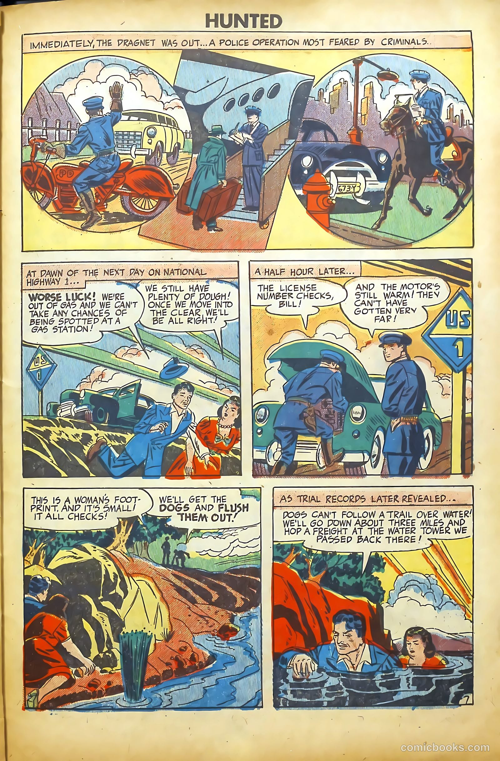 Hunted #2 (1950) — page 29 of 36