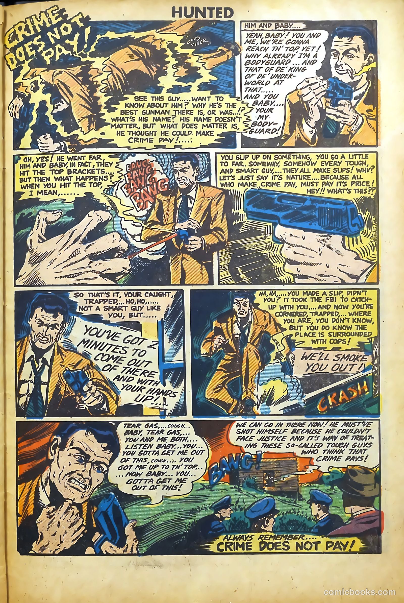 Hunted #2 (1950) — page 31 of 36