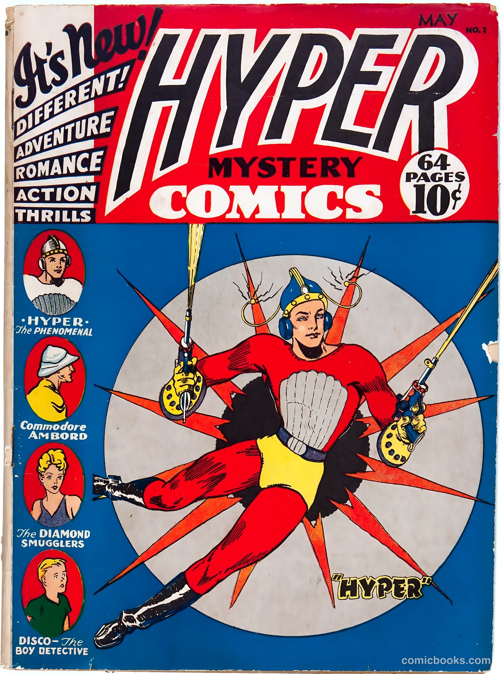 Hyper Mystery Comics #1