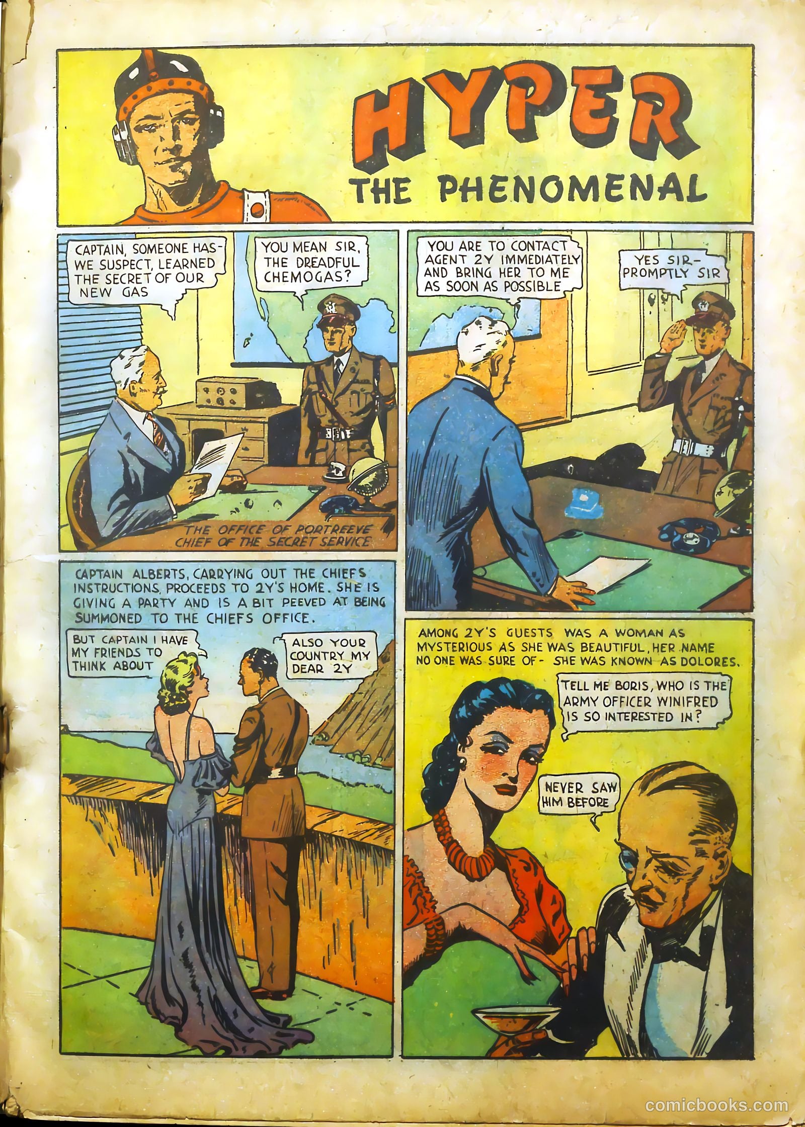 Hyper Mystery Comics #1 (1940) — page 3 of 68
