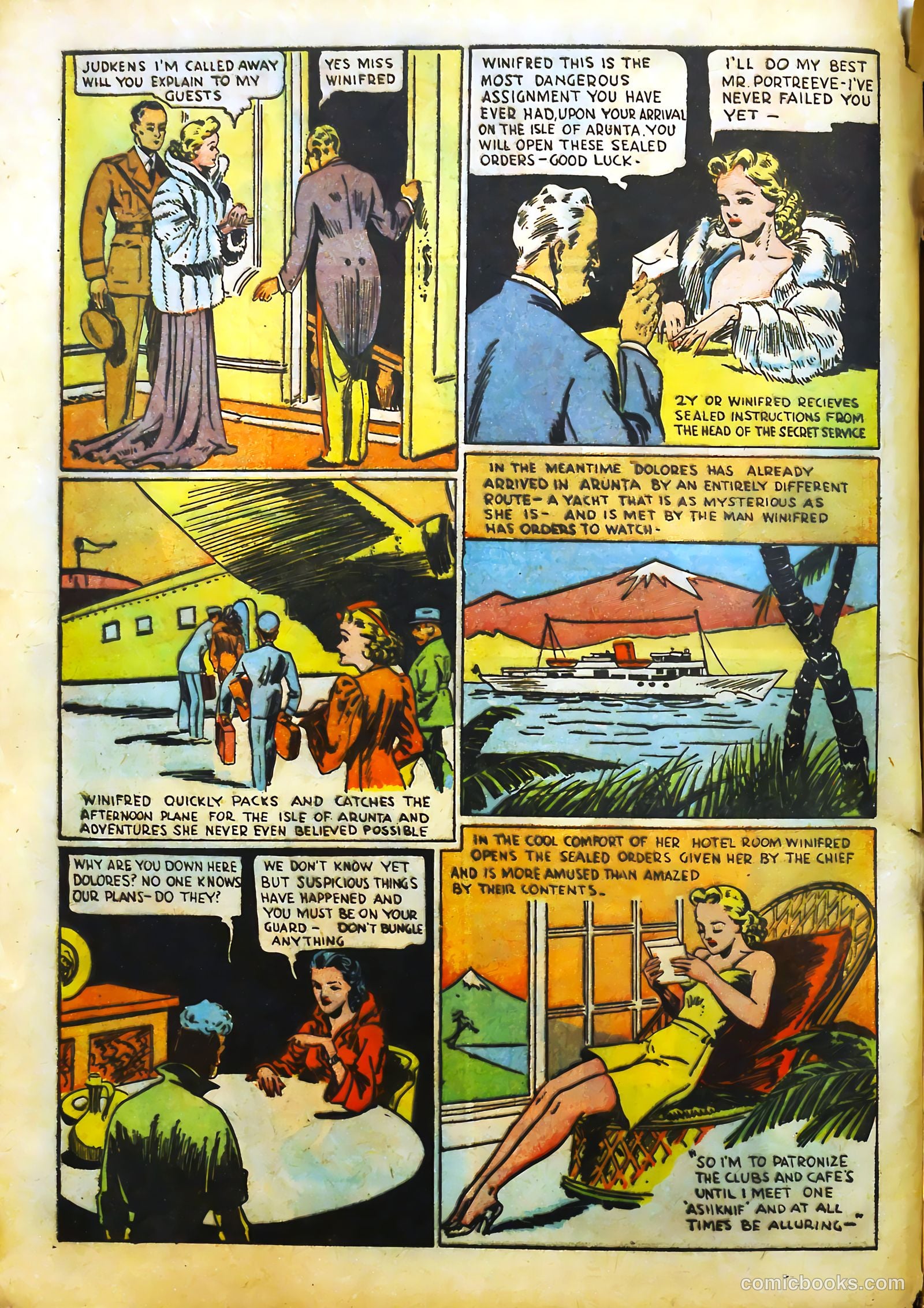 Hyper Mystery Comics #1 (1940) — page 4 of 68