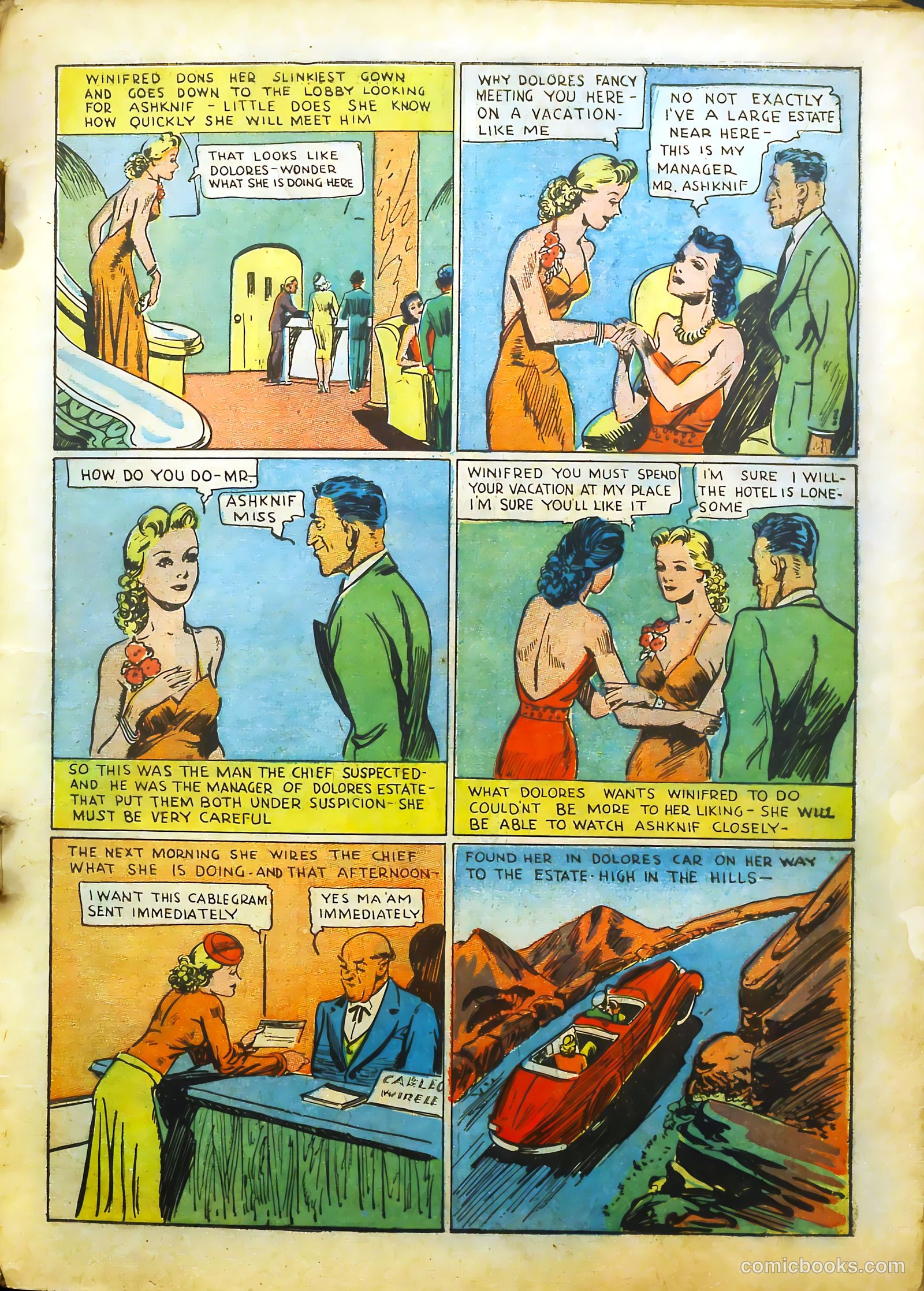 Hyper Mystery Comics #1 (1940) — page 5 of 68