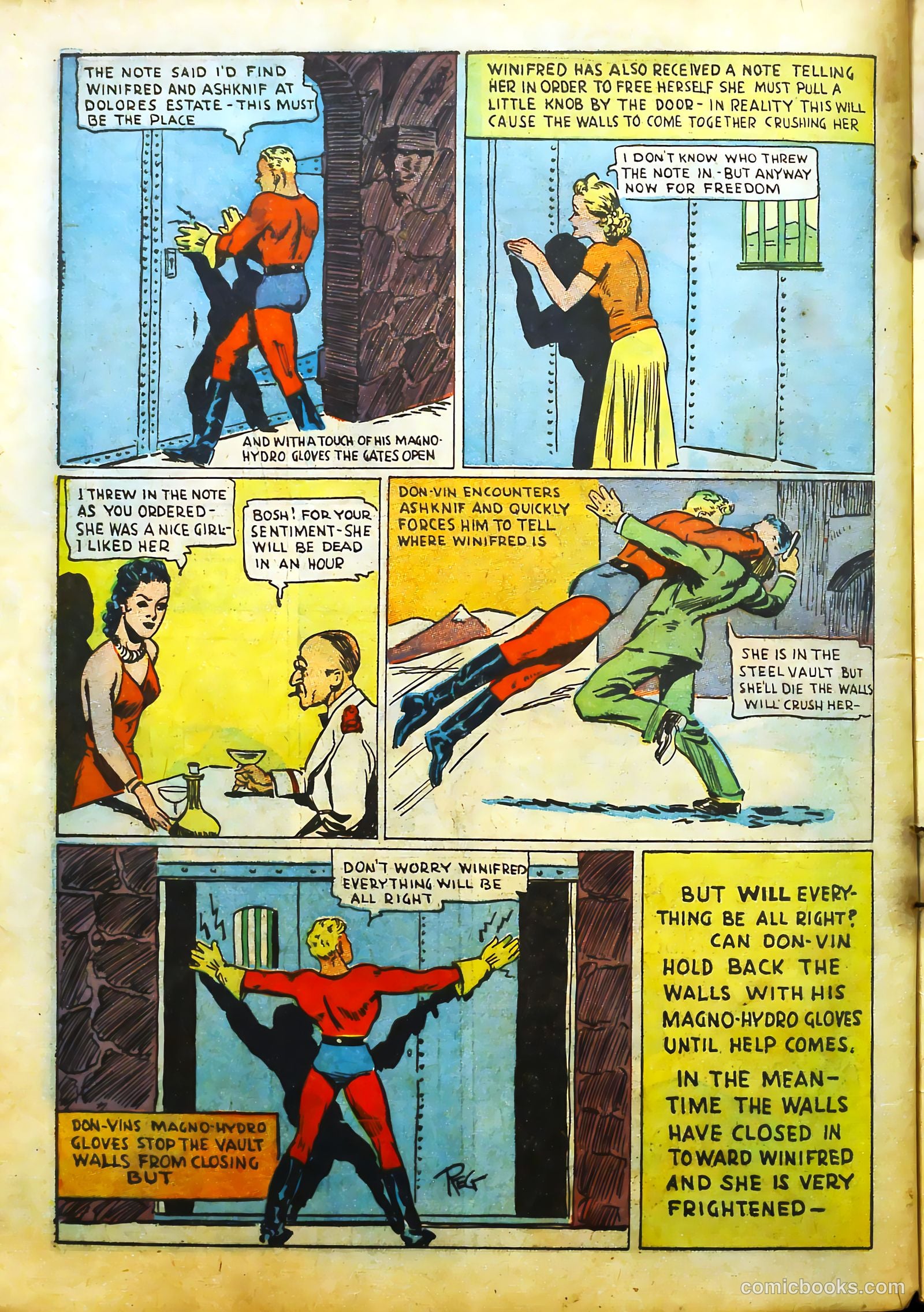 Hyper Mystery Comics #1 (1940) — page 10 of 68