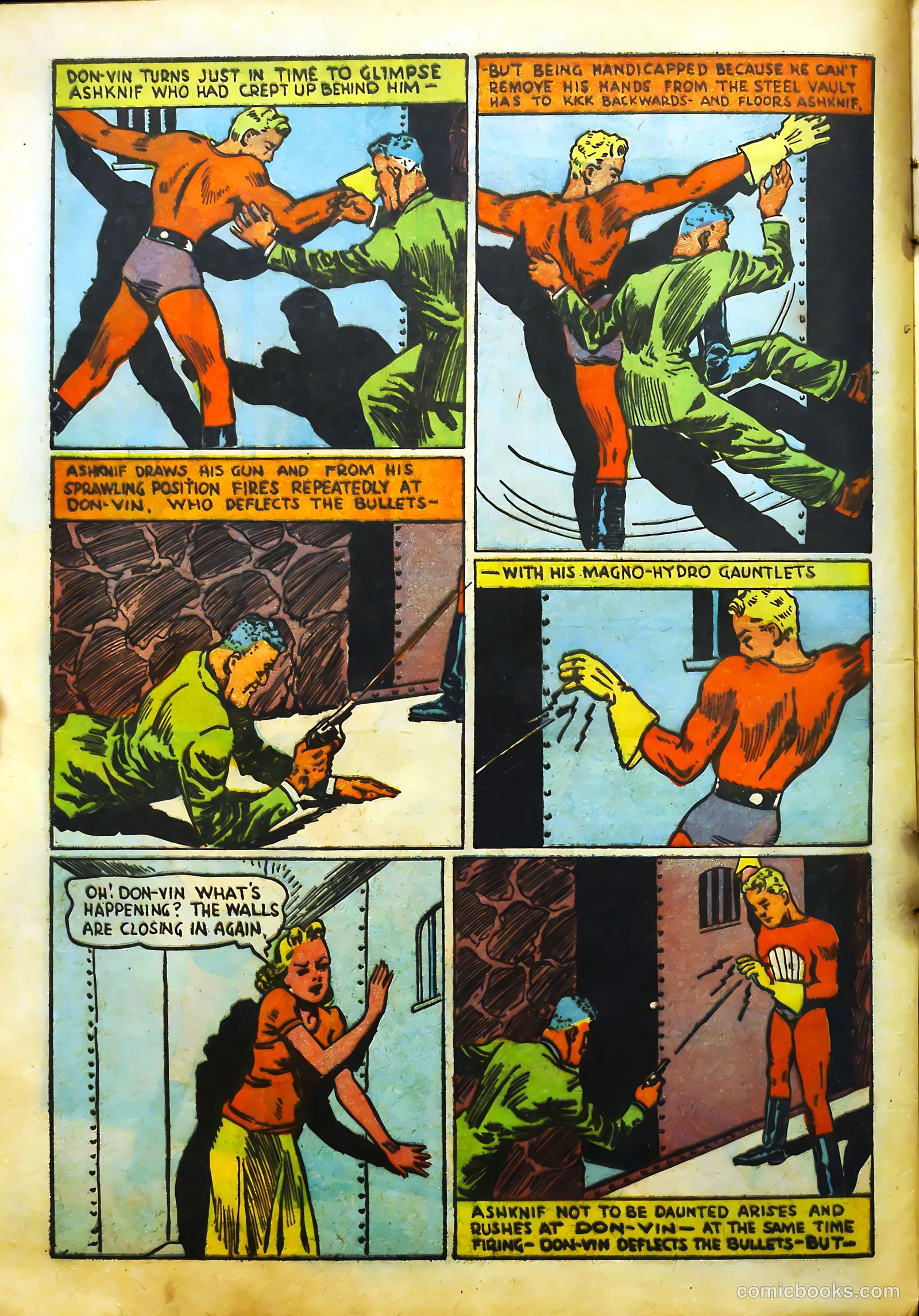 Hyper Mystery Comics #1 (1940) — page 12 of 68