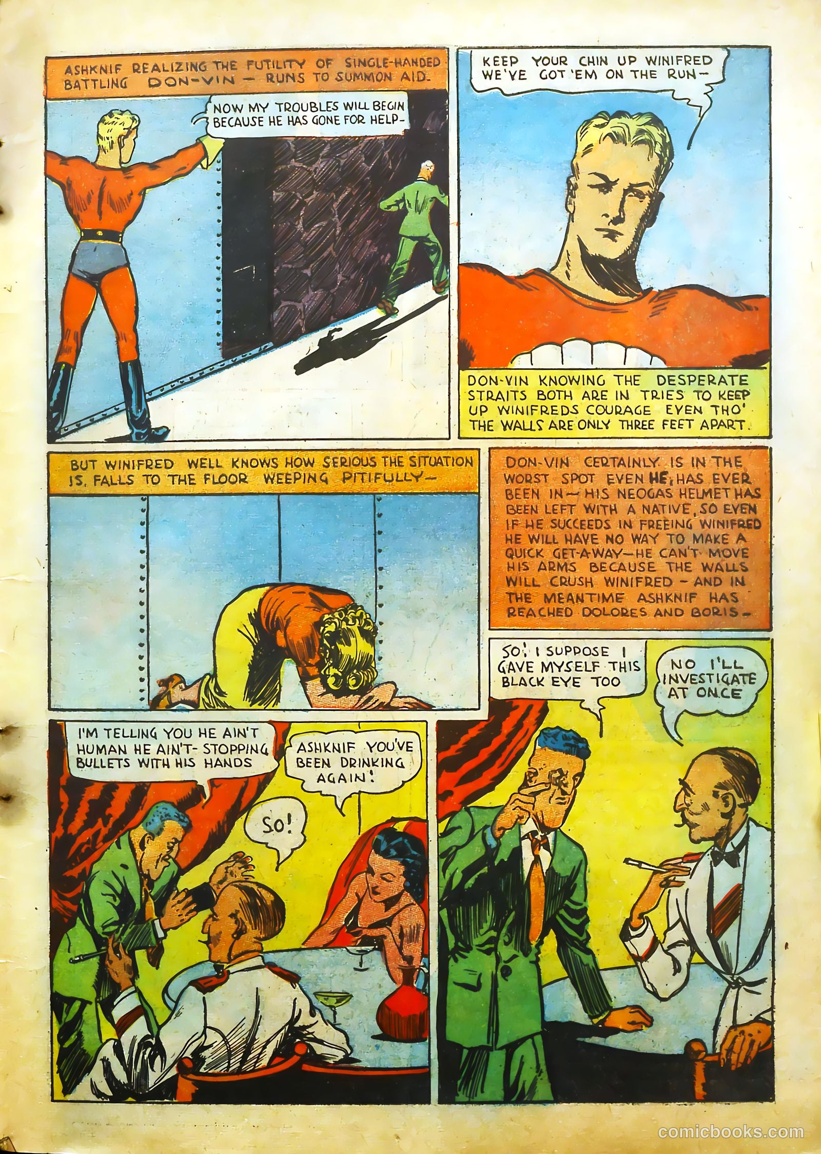 Hyper Mystery Comics #1 (1940) — page 13 of 68