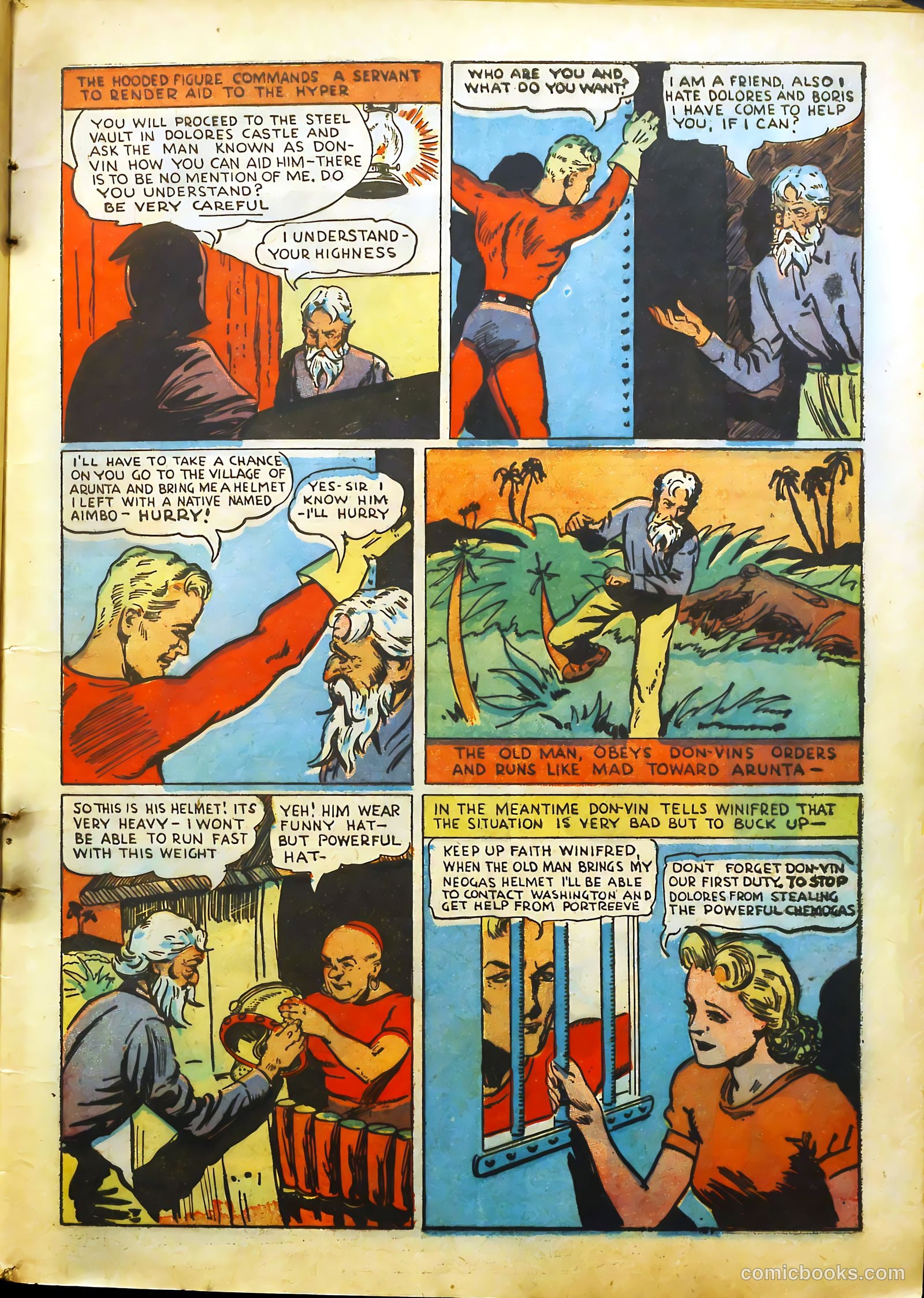 Hyper Mystery Comics #1 (1940) — page 15 of 68