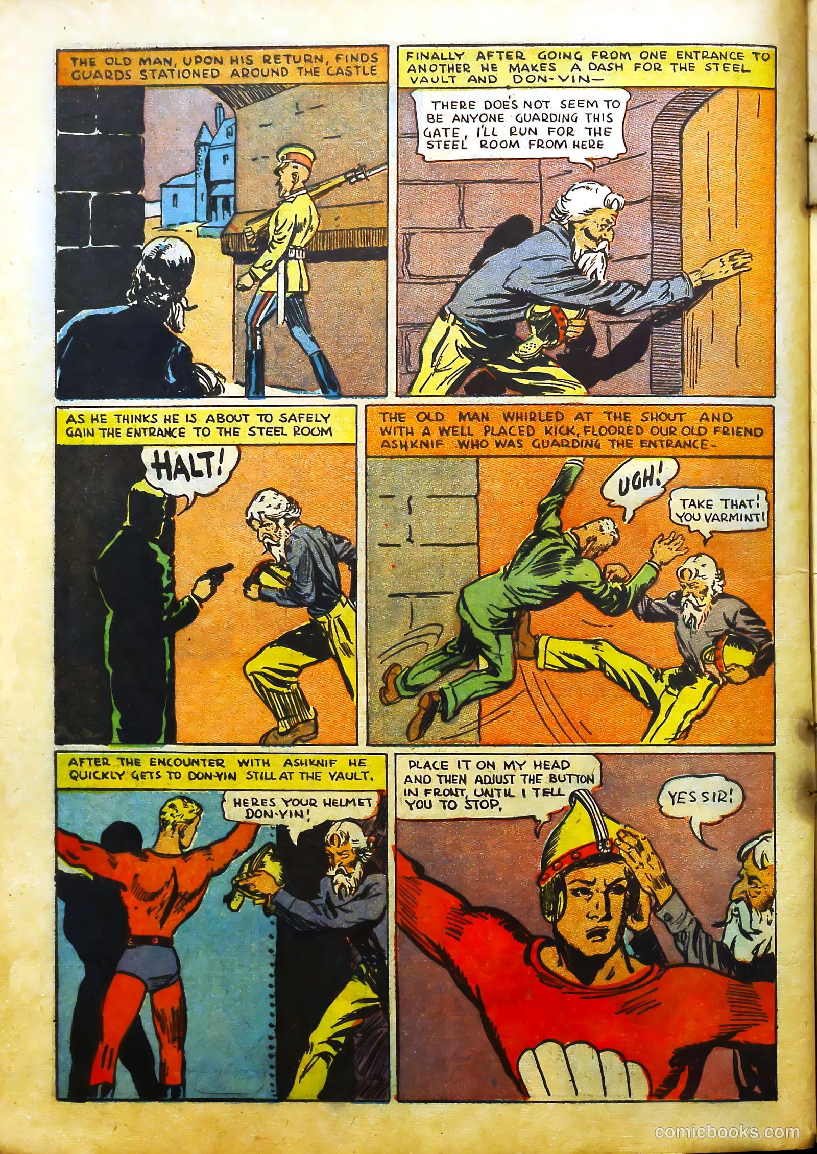 Hyper Mystery Comics #1 (1940) — page 16 of 68