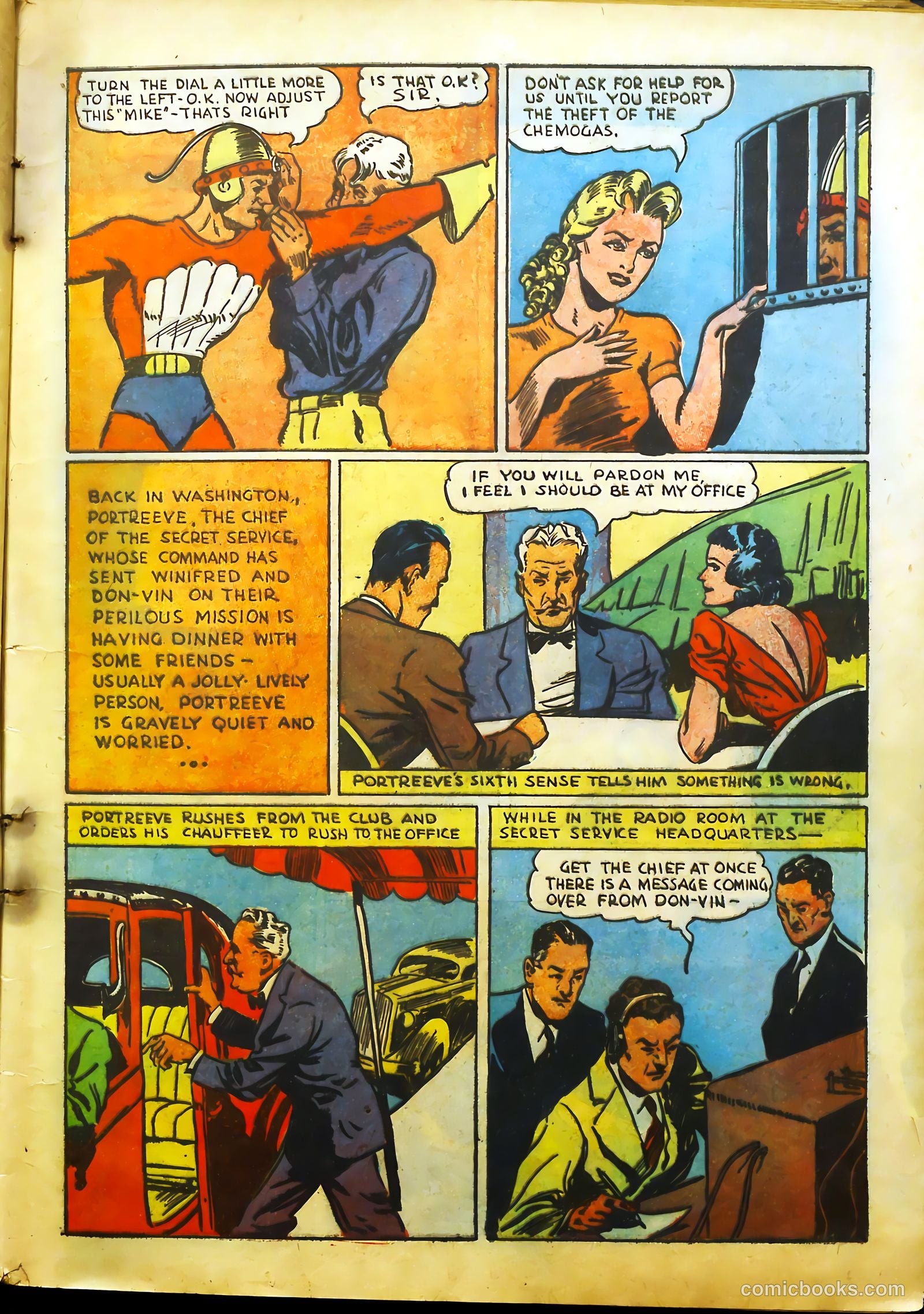Hyper Mystery Comics #1 (1940) — page 17 of 68