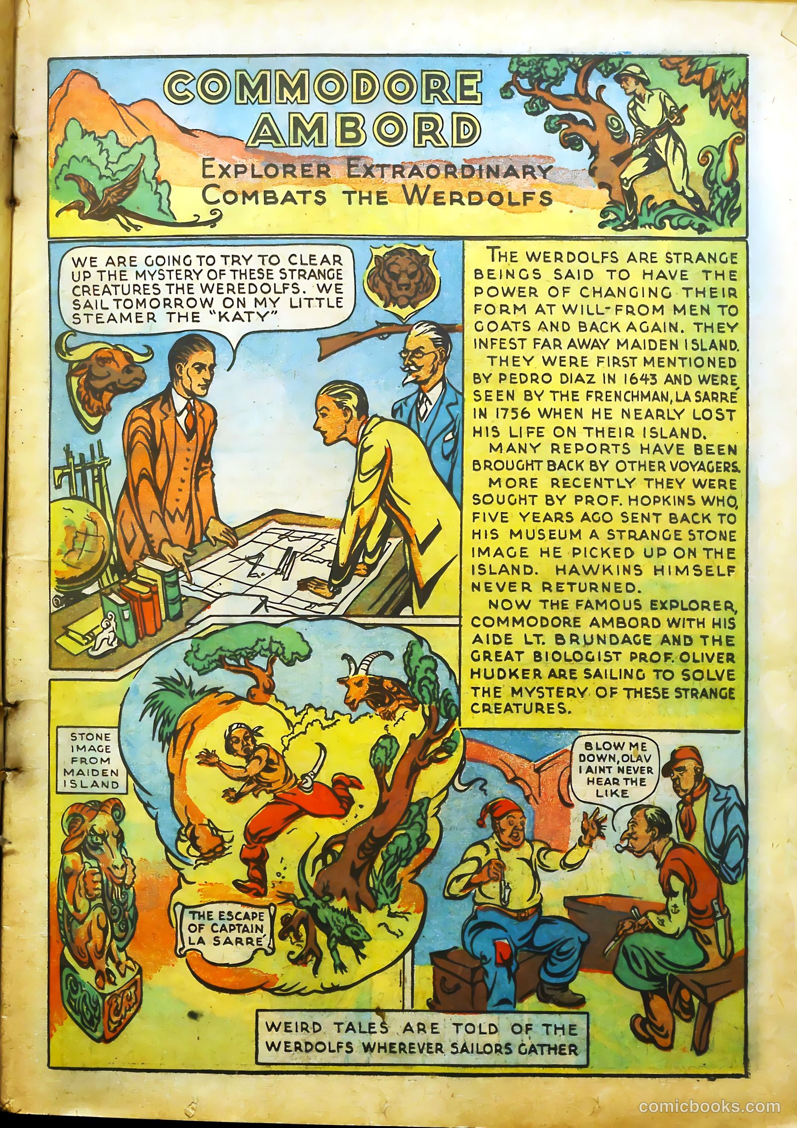 Hyper Mystery Comics #1 (1940) — page 19 of 68