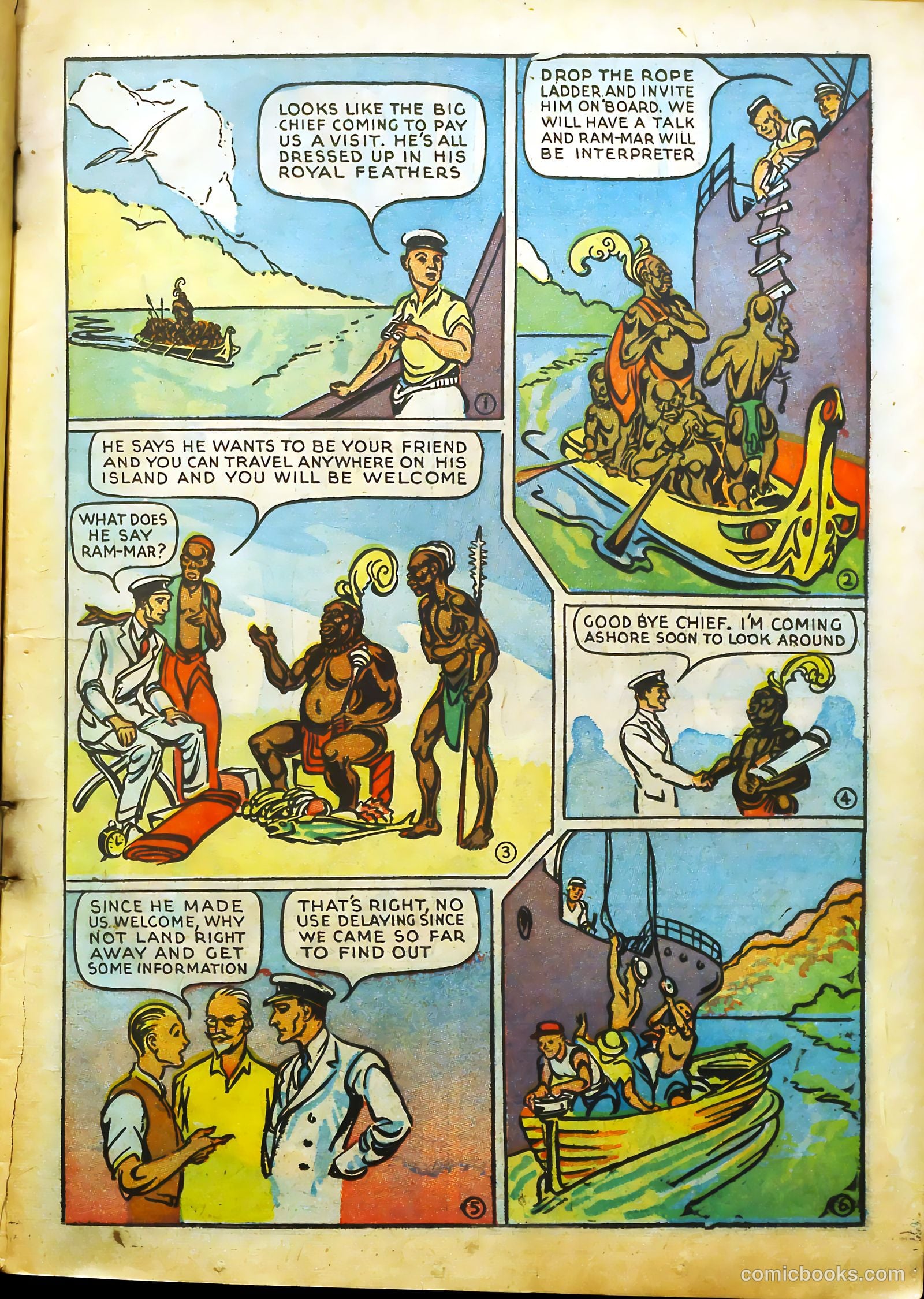 Hyper Mystery Comics #1 (1940) — page 21 of 68