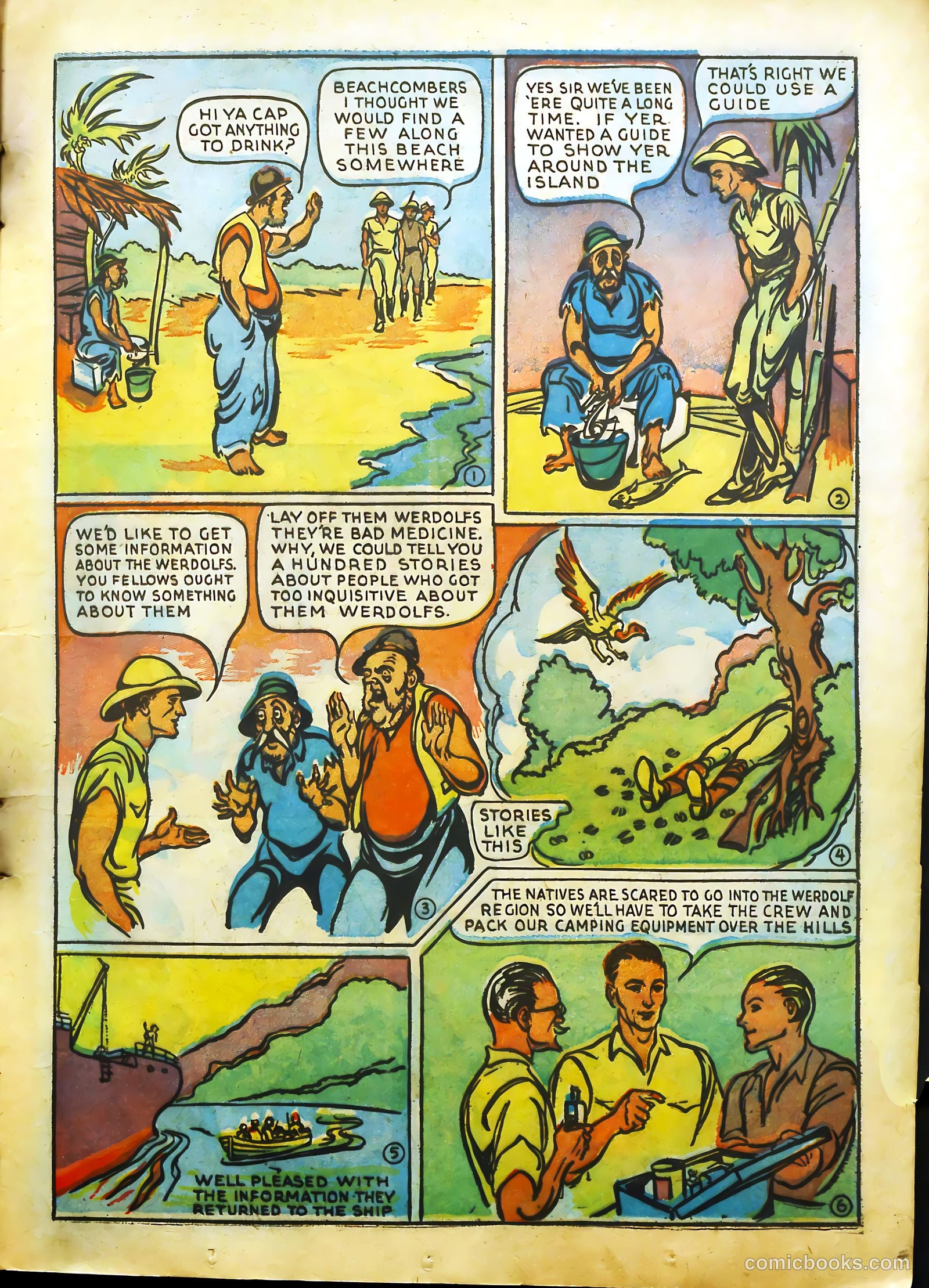 Hyper Mystery Comics #1 (1940) — page 23 of 68