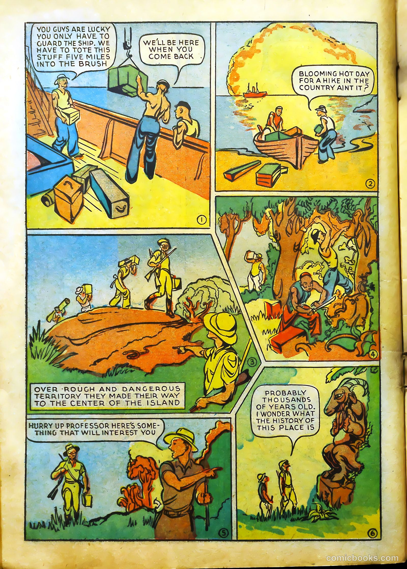 Hyper Mystery Comics #1 (1940) — page 24 of 68