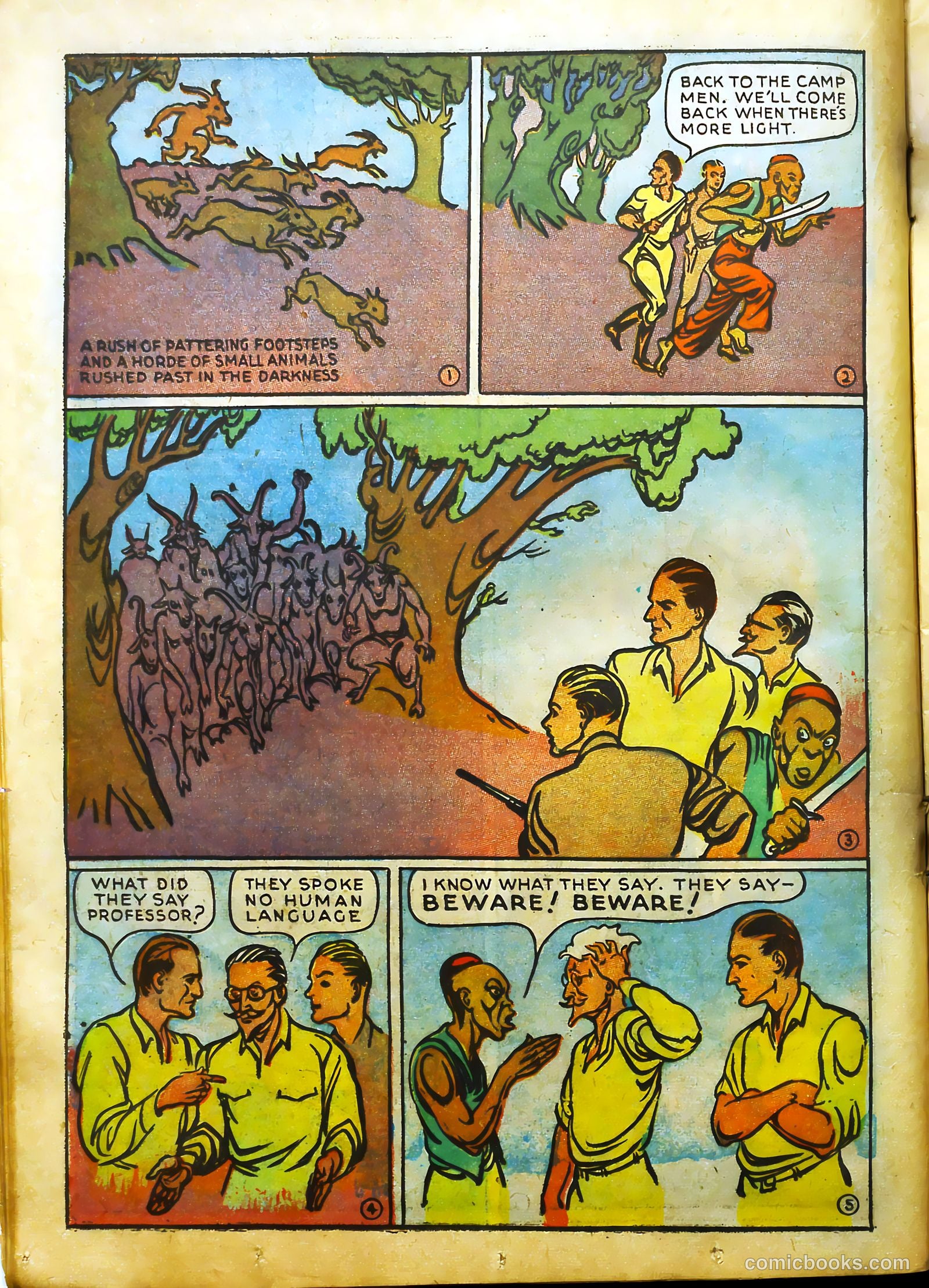 Hyper Mystery Comics #1 (1940) — page 26 of 68