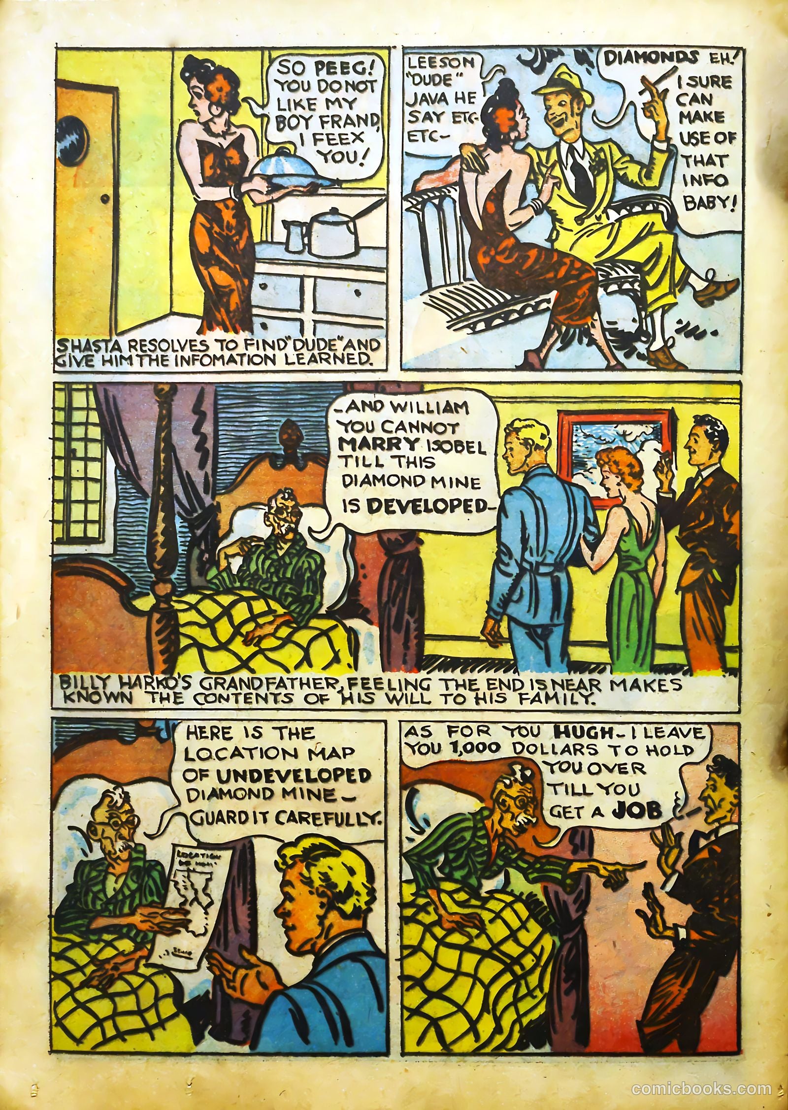 Hyper Mystery Comics #1 (1940) — page 36 of 68