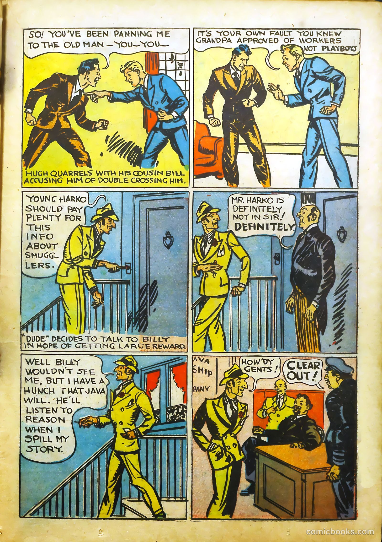 Hyper Mystery Comics #1 (1940) — page 37 of 68