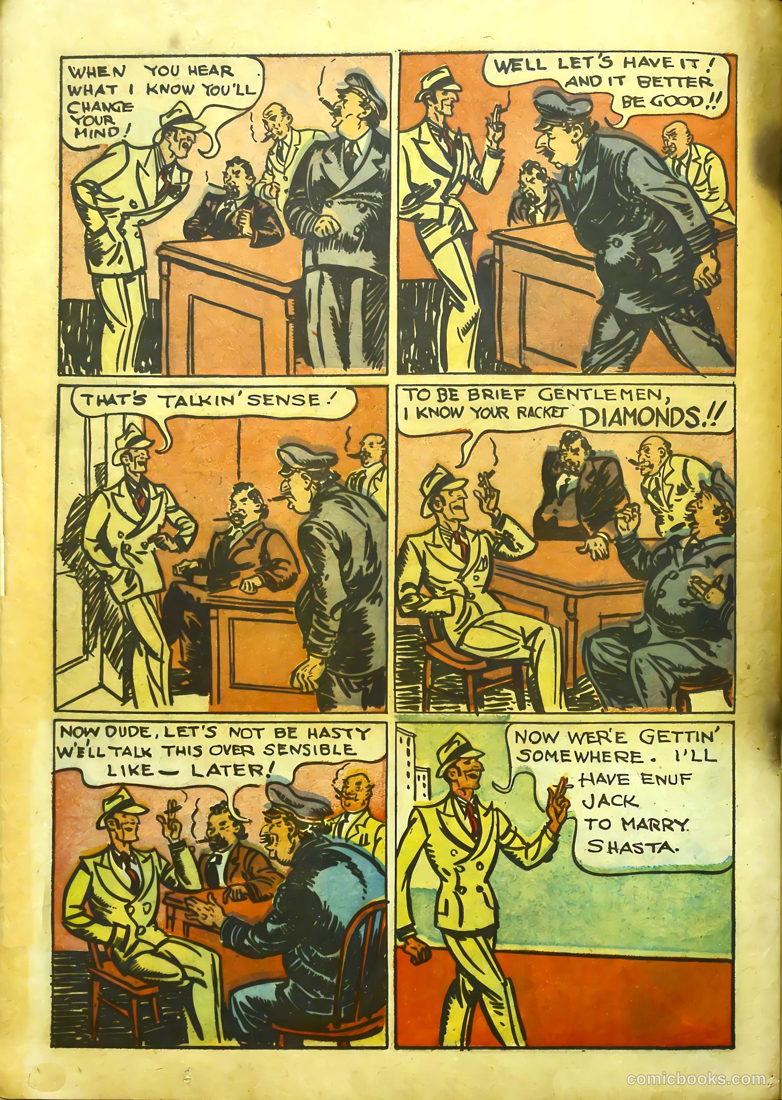 Hyper Mystery Comics #1 (1940) — page 38 of 68