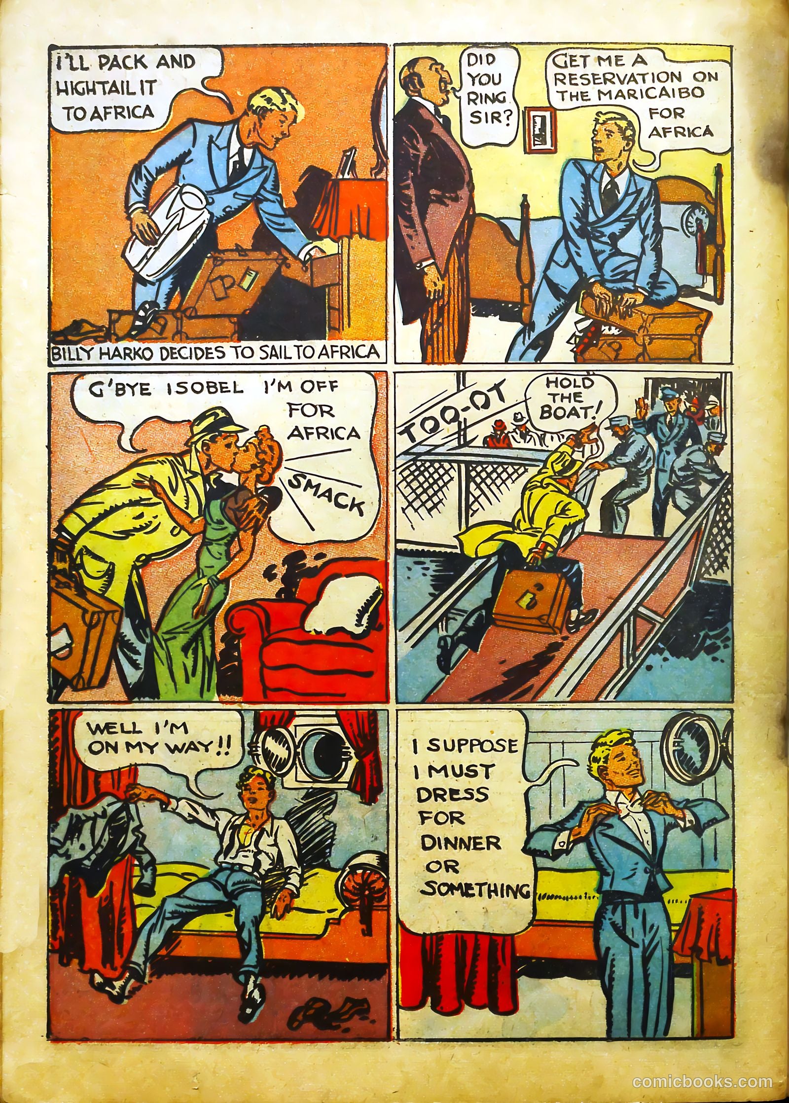 Hyper Mystery Comics #1 (1940) — page 40 of 68