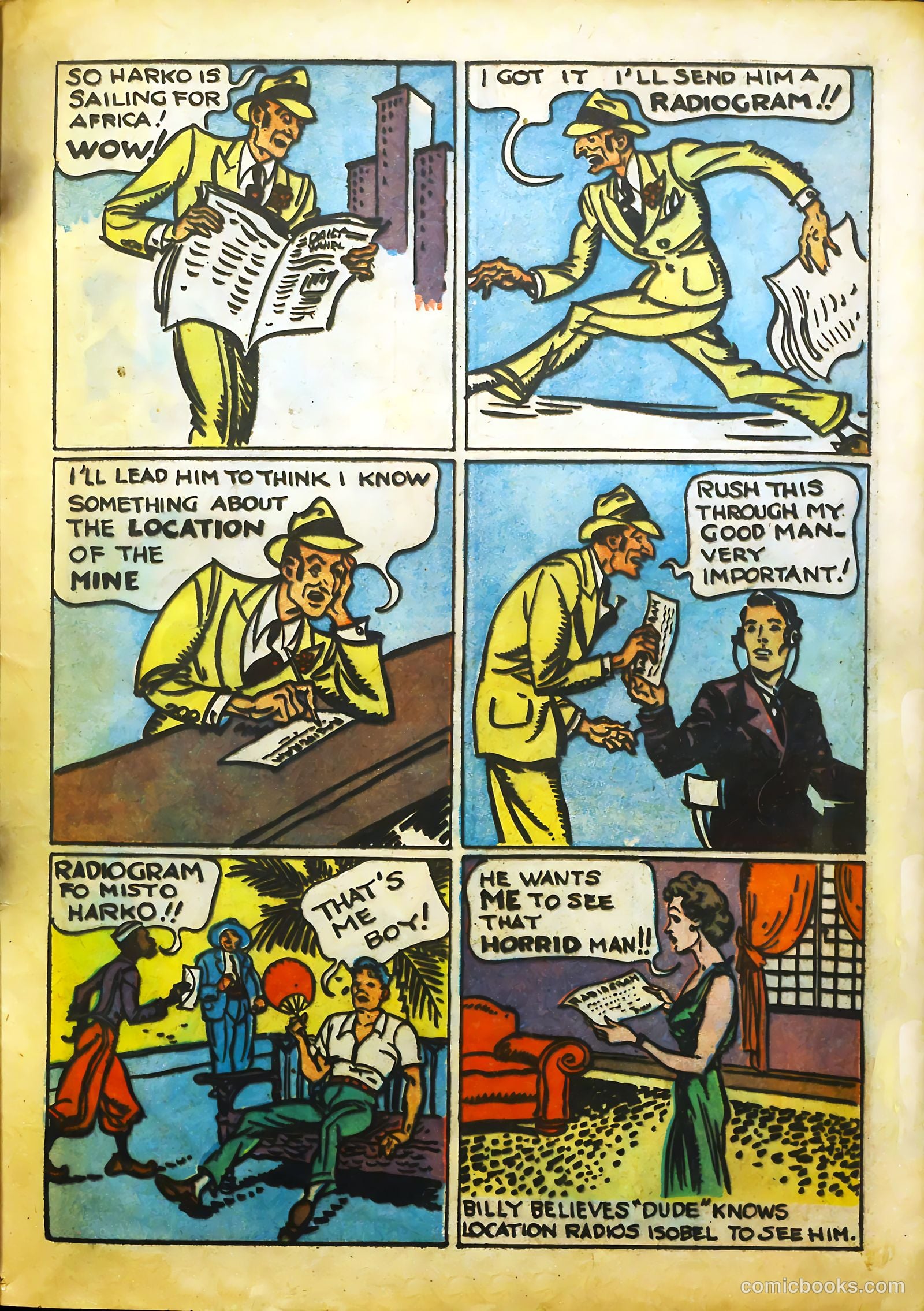 Hyper Mystery Comics #1 (1940) — page 41 of 68