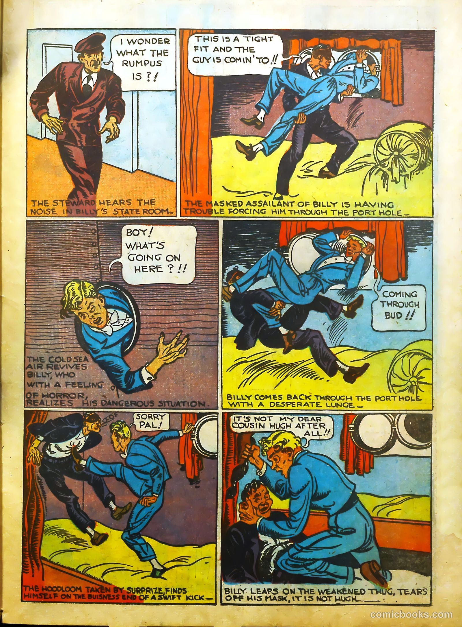 Hyper Mystery Comics #1 (1940) — page 43 of 68
