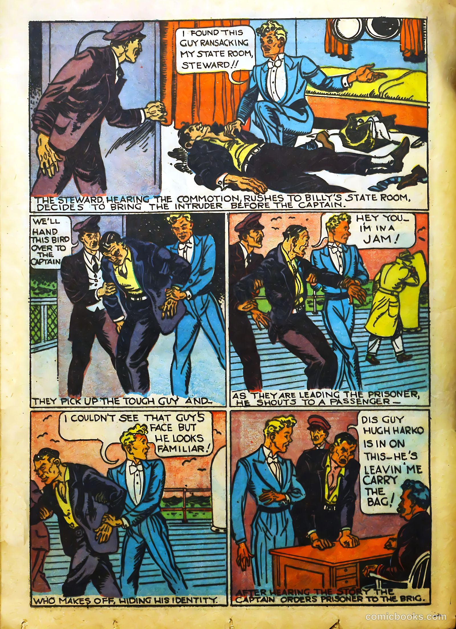 Hyper Mystery Comics #1 (1940) — page 44 of 68