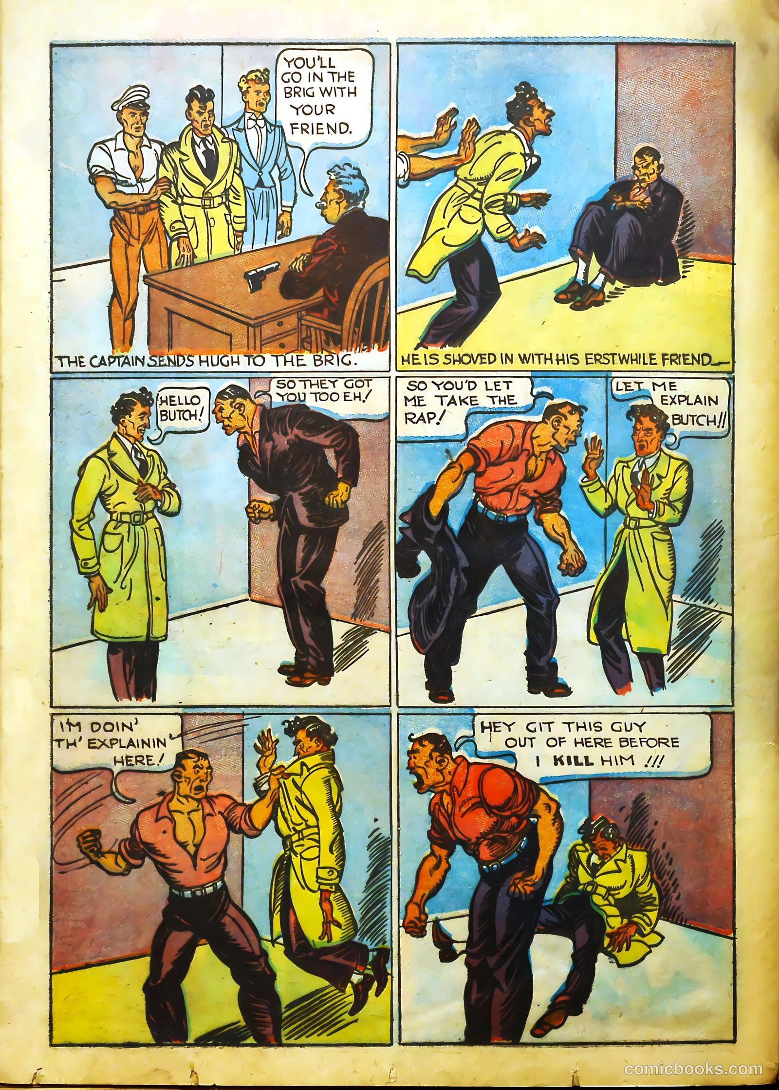 Hyper Mystery Comics #1 (1940) — page 46 of 68